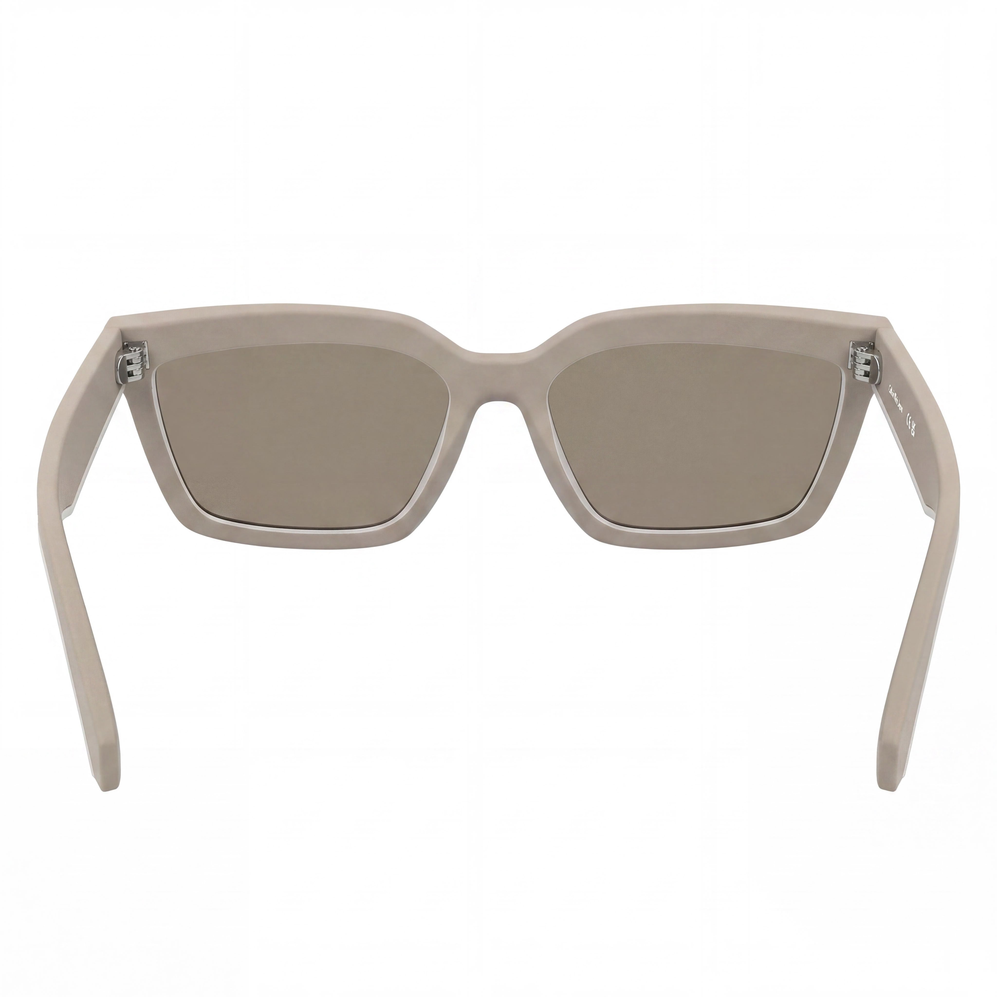 Calvin Klein Jeans Ckj25604s Women's Matte Blush Frame Nude Lens Rectangular UV Protection Non-Polarized Tritan Renew Sunglasses 55mm, Photo 4