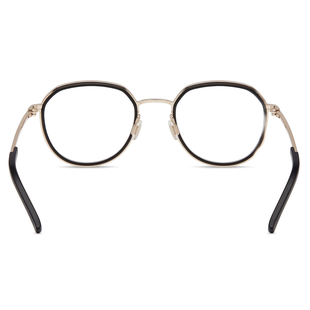 Gafas Porsche Modern Unisex Dorado, Gris RXP Montura de Poliamida Lente de Plástico Transparente No Polarizado 53-21-145