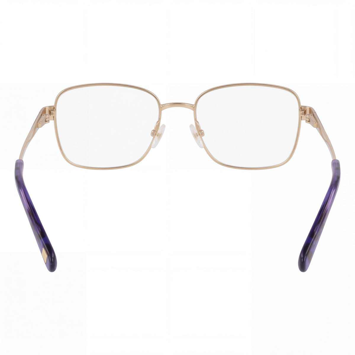 Nine West Nw1068 Gold Metal Women's Prescription Ready Optical Frames with Clear Demo Lenses, Size 51-17-135, Photo 3