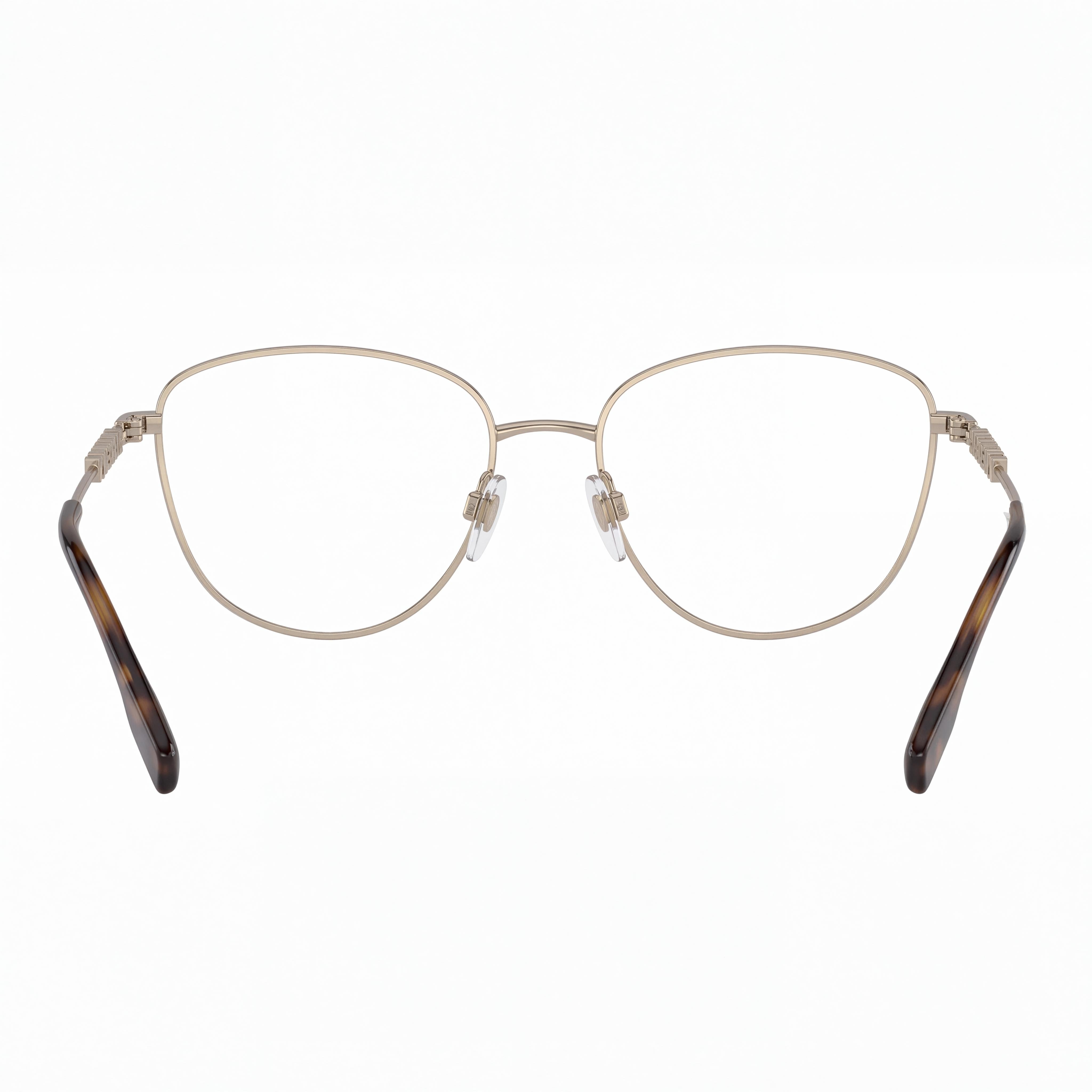 BURBERRY Be 1376 Men's Light Gold Optical Frames, Prescription Ready, with Clear Demo Lenses 55-17-140, Photo 2