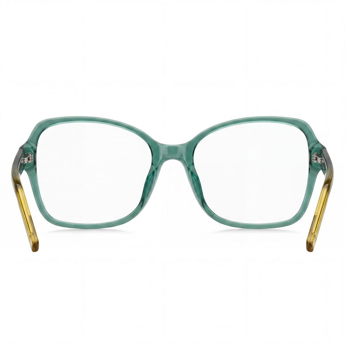 Gafas cuadradas Hugo Boss HG1267 verdes y amarillas para mujer, 53 mm, Photo 2