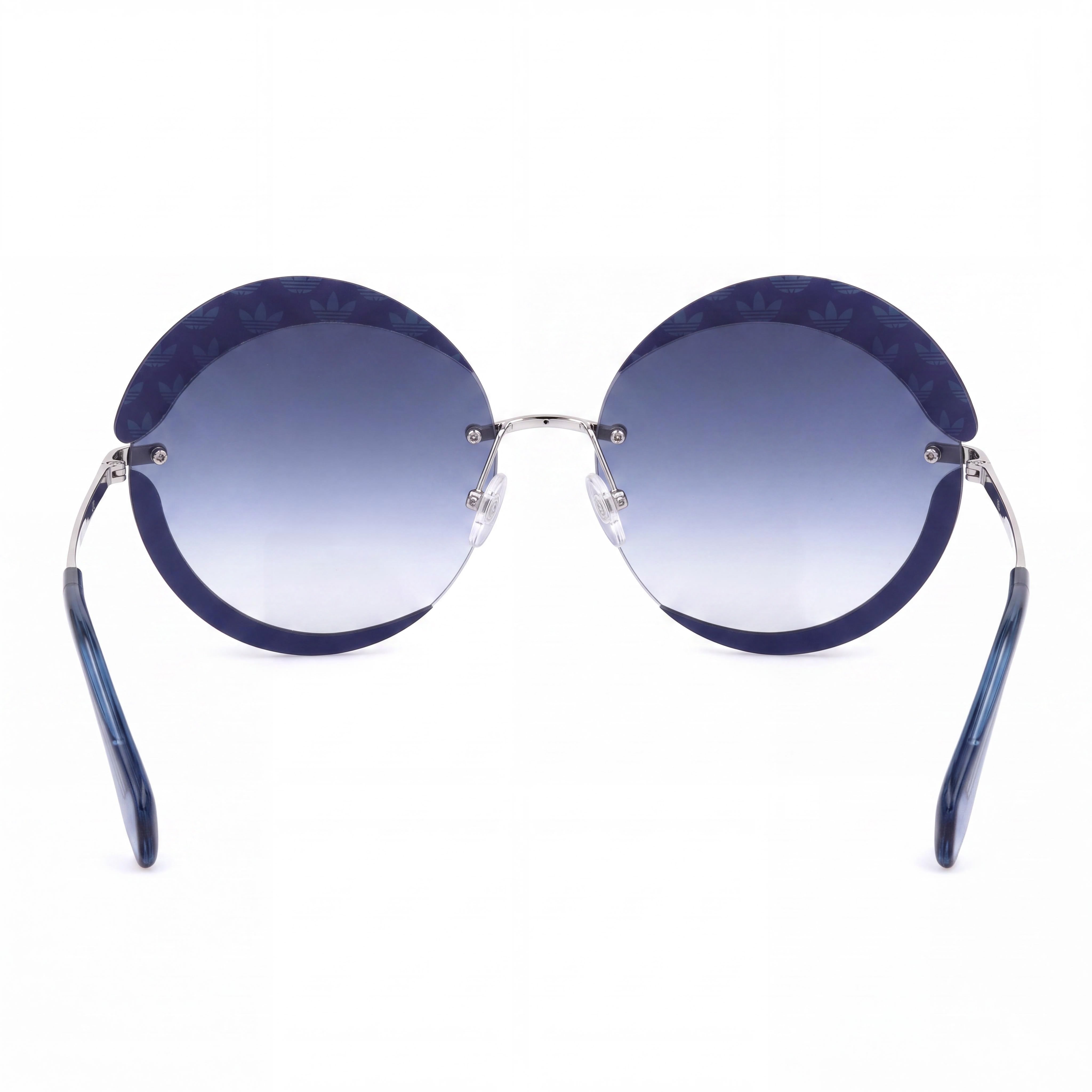 Gafas de sol adidas Originals Contemporáneo unisex con montura de metal azul, lentes azules y protección UV 67-17-135, Photo 3