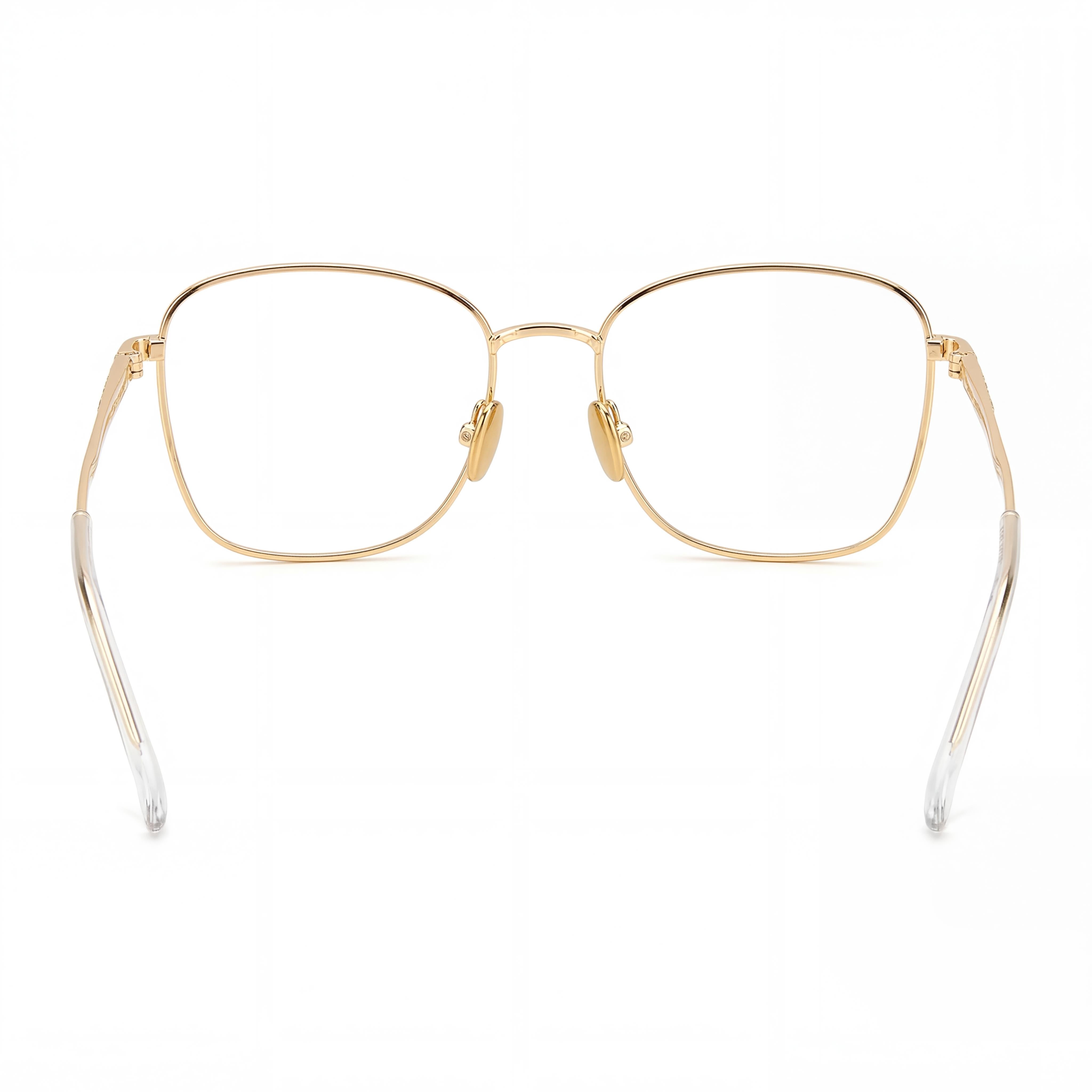 Isabel Marant Modern Unisex Sunglasses featuring Rose Gold Alloy Steel Frame and Polycarbonate Lenses, 54mm, Photo 3