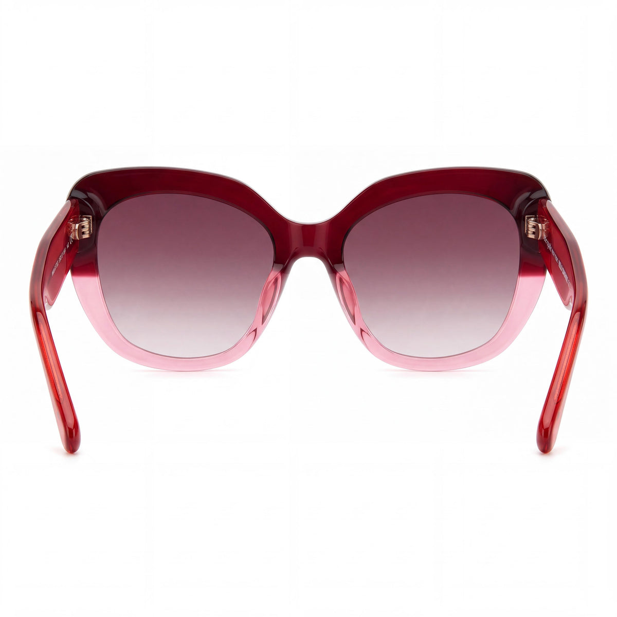 kate spade new york Seasonal Women's Red Pink Plastic Frame Pink Lens UV Protection Sunglasses 55mm, Photo 2