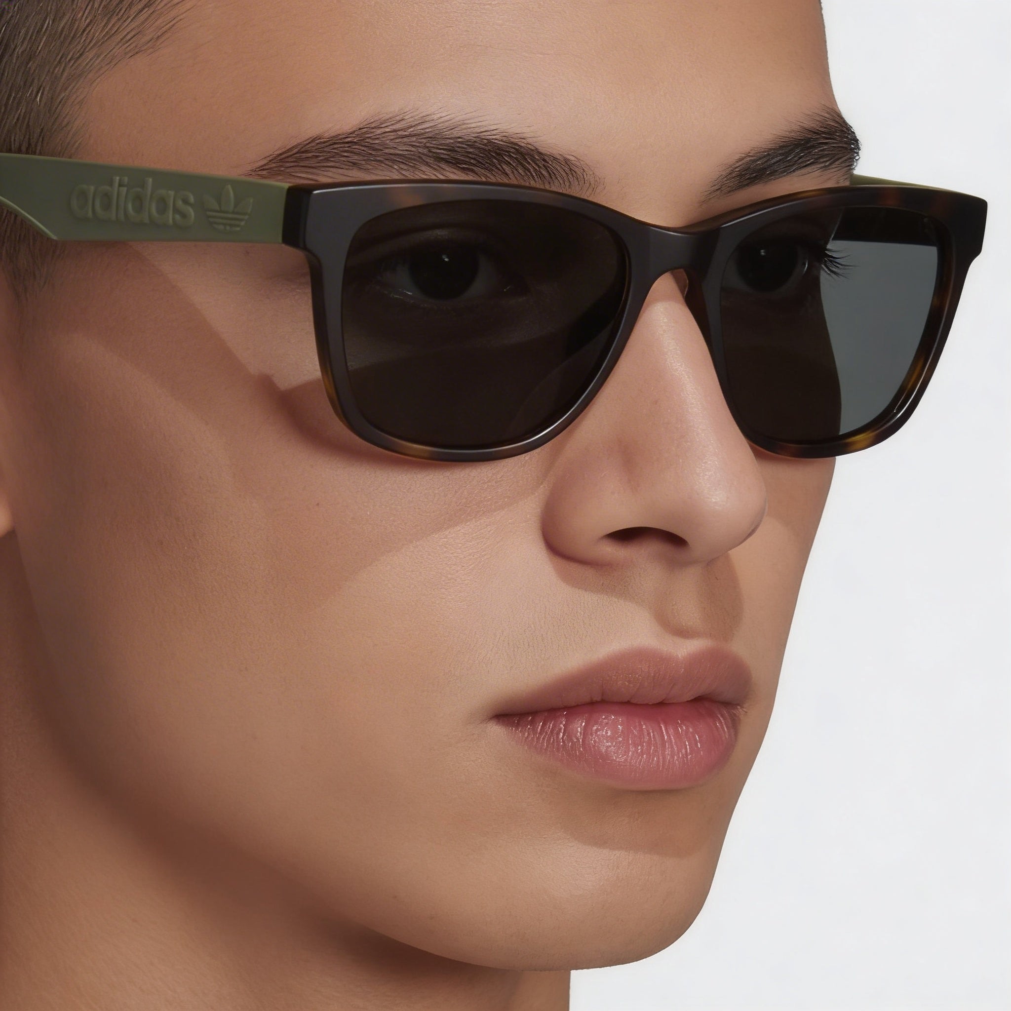 Gafas de sol unisex Adidas Modern Navigator inyectadas, color Havana oscuro, 54 mm, protección UV, Photo 3
