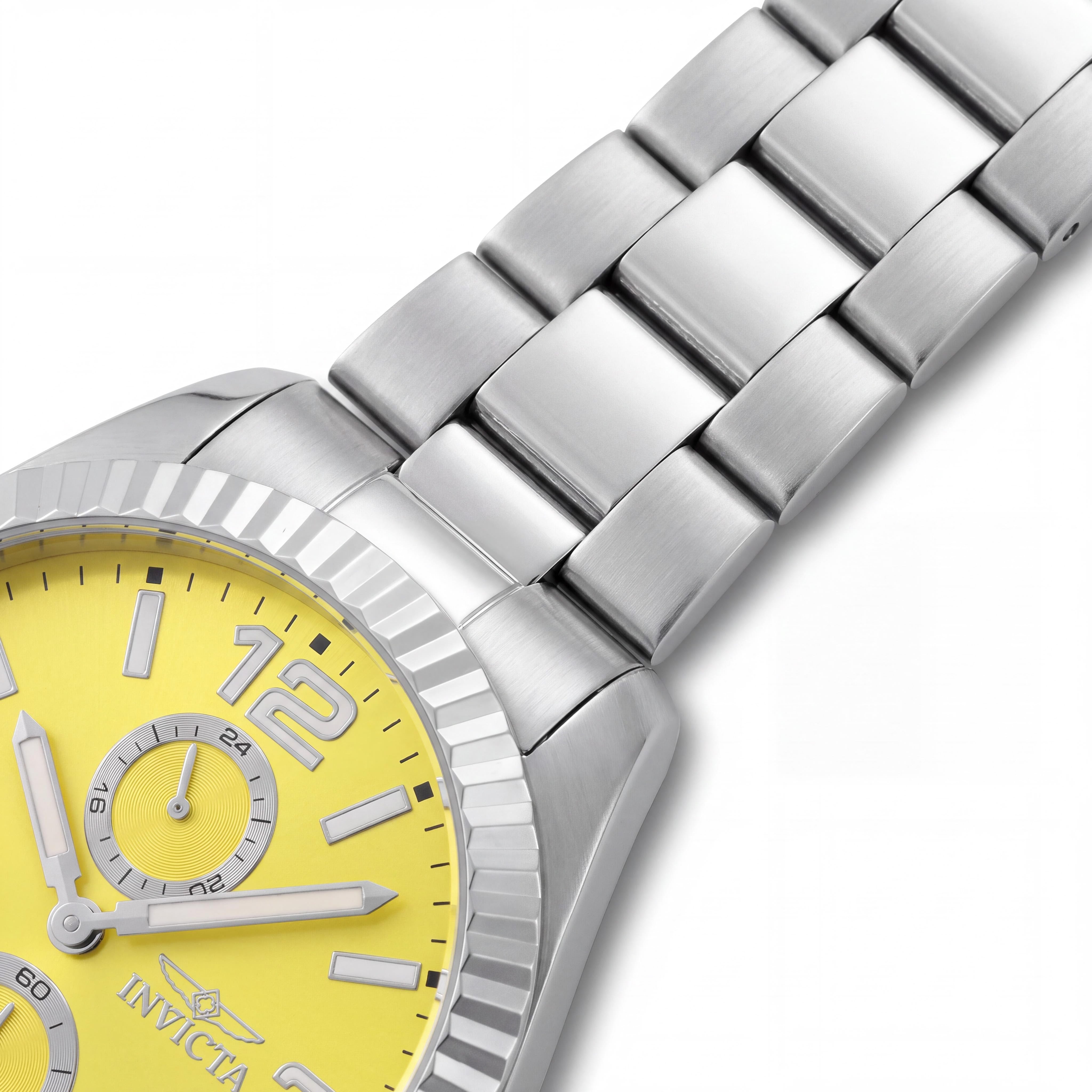 Reloj Invicta Specialty 49528 para hombre, de acero inoxidable, con movimiento de cuarzo y esfera plateada, 43 mm., Photo 3