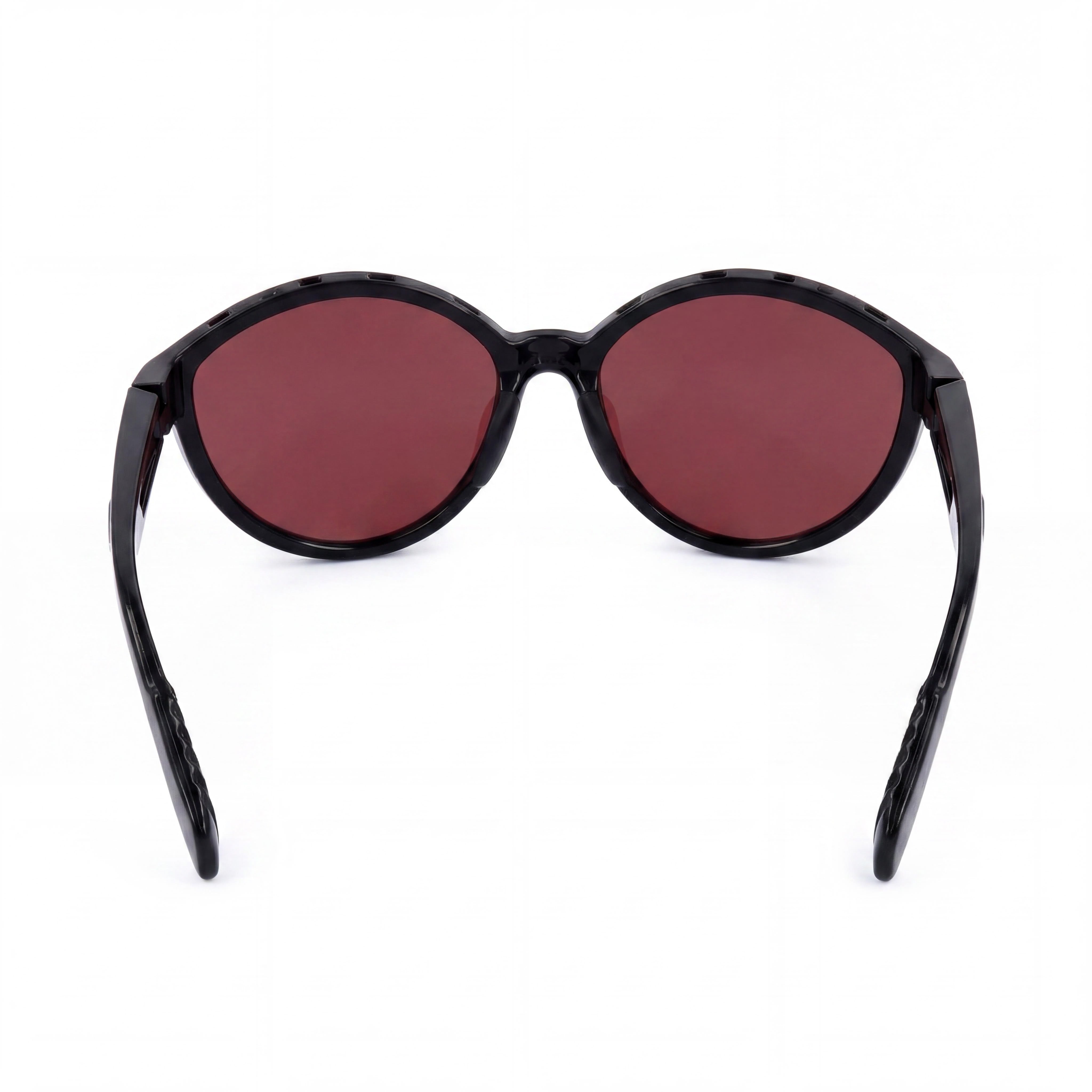 Gafas de sol deportivas Adidas para mujer, de plástico negro brillante con lentes moradas y protección UV de 61 mm., Photo 3
