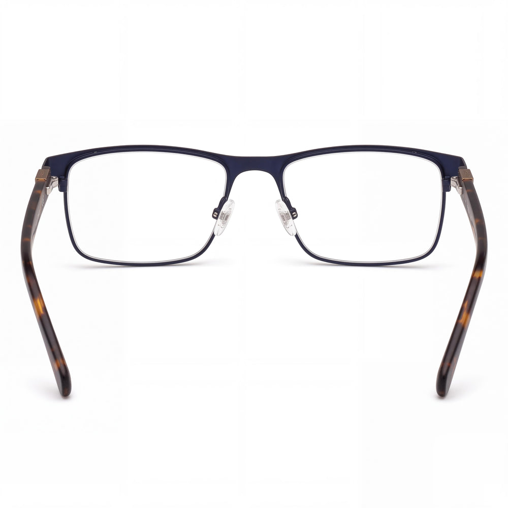 GUESS Gu50003 Gafas de hombre de metal azul mate rubio habana 55 mm
