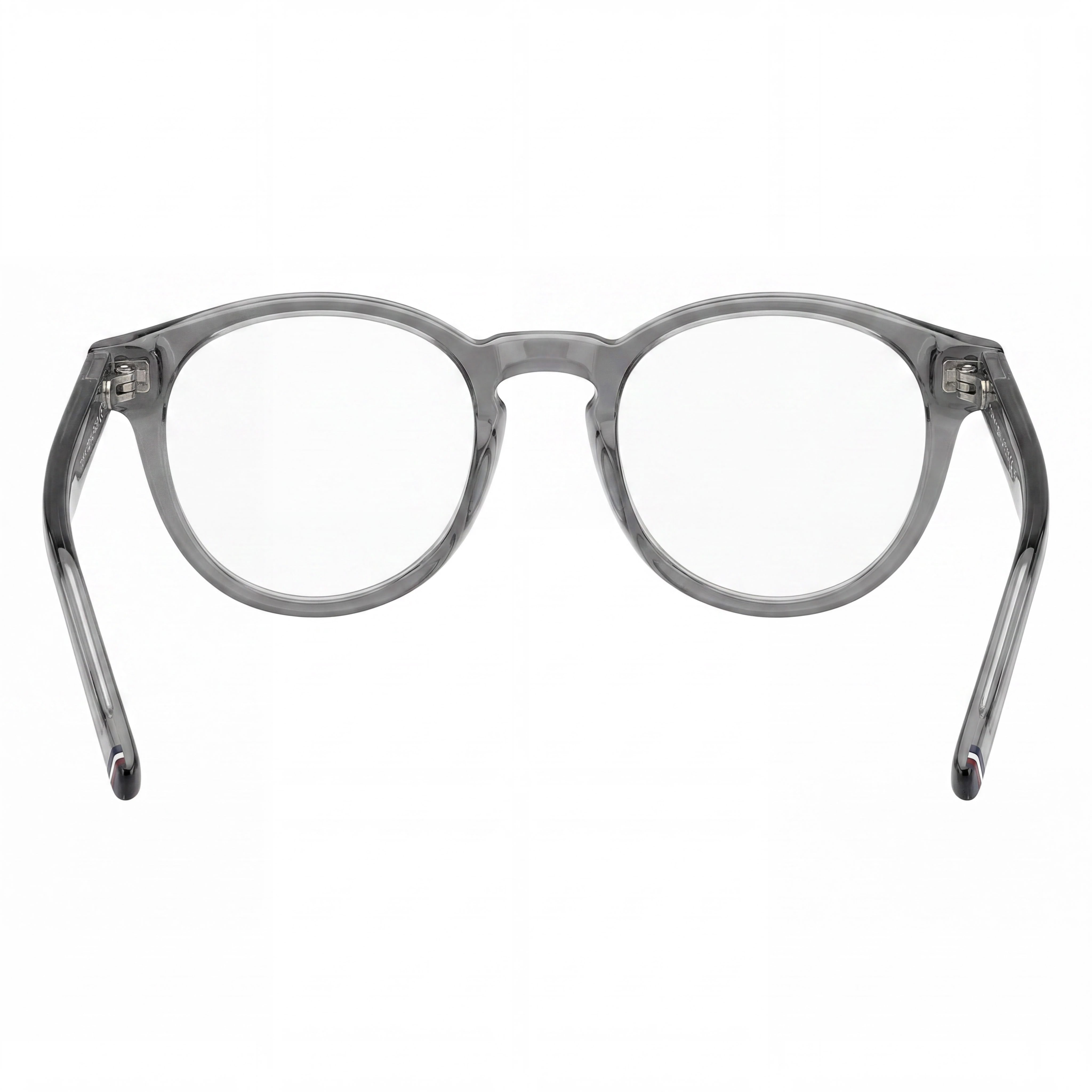 Tommy Hilfiger Casual Men's Grey Acetate Eyewear Frame, Lens Width 50mm, Bridge Width 21mm, Temple Length 150mm, Photo 3