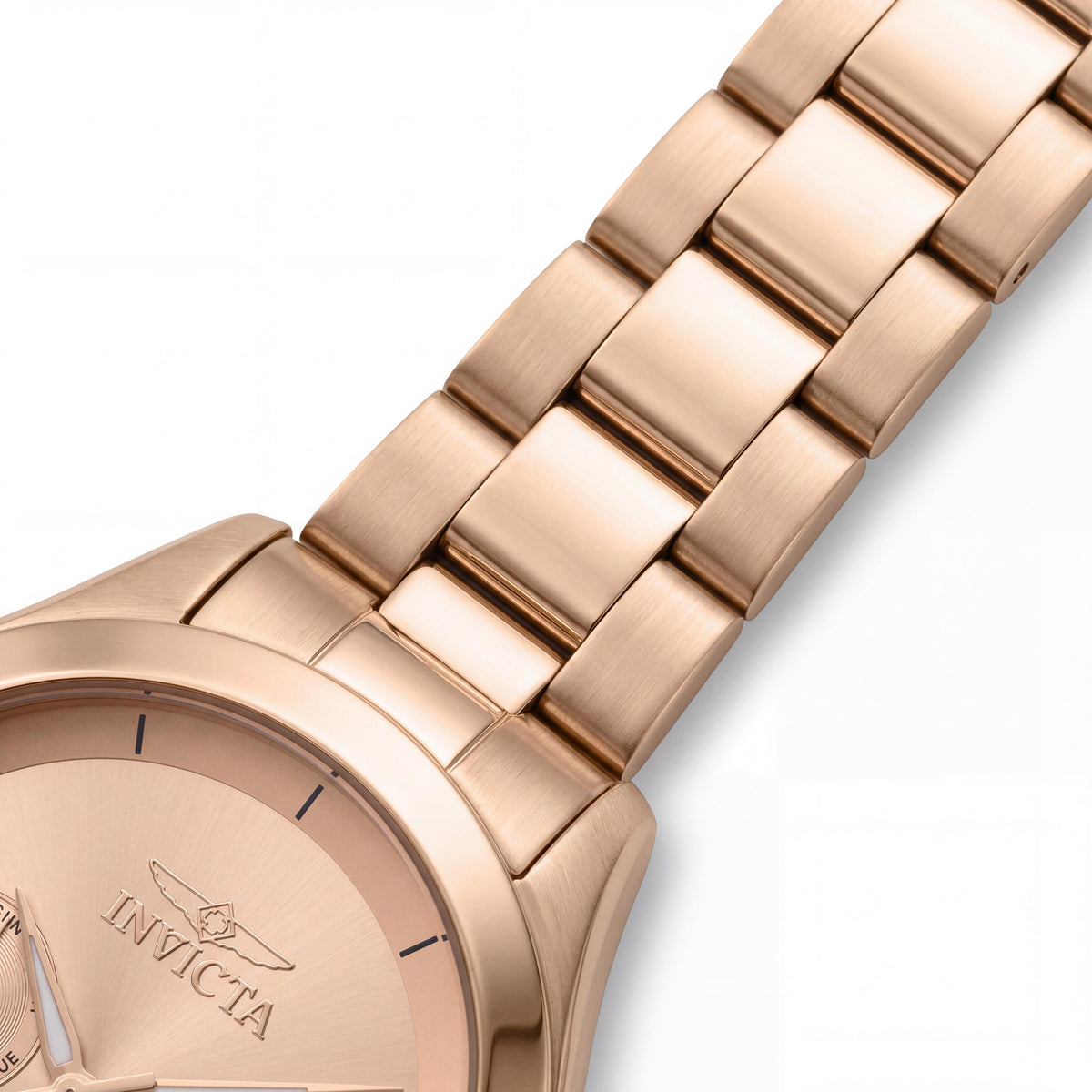 Reloj Invicta Angel de cuarzo suizo para mujer, de acero inoxidable chapado en oro rosa, 40 mm, luminoso y resistente al agua, Photo 2