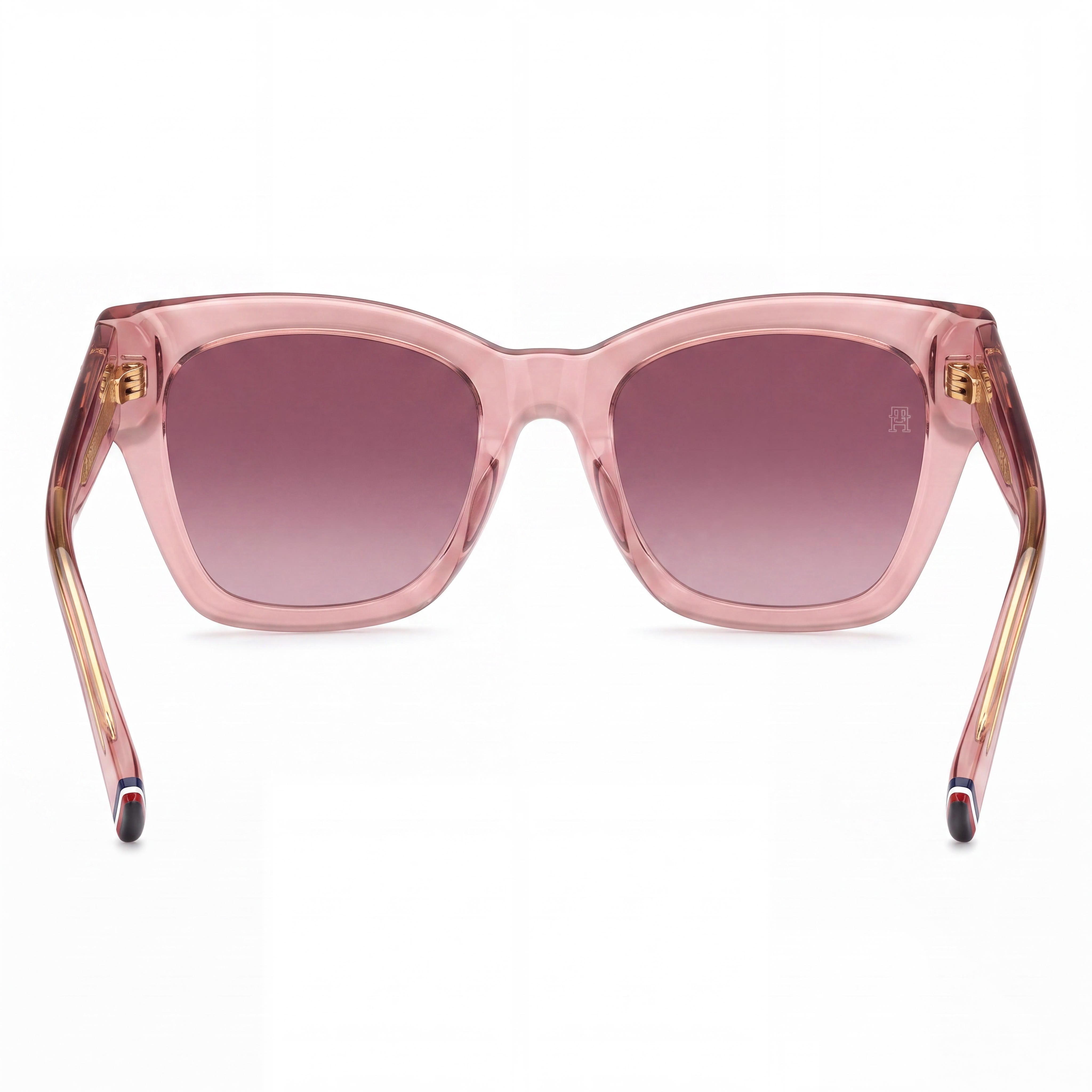 Tommy Hilfiger Th 2156/S Women's Pink Acetate Sunglasses with Pink Doubleshade Lenses 100% UV Protection 52mm, Photo 3