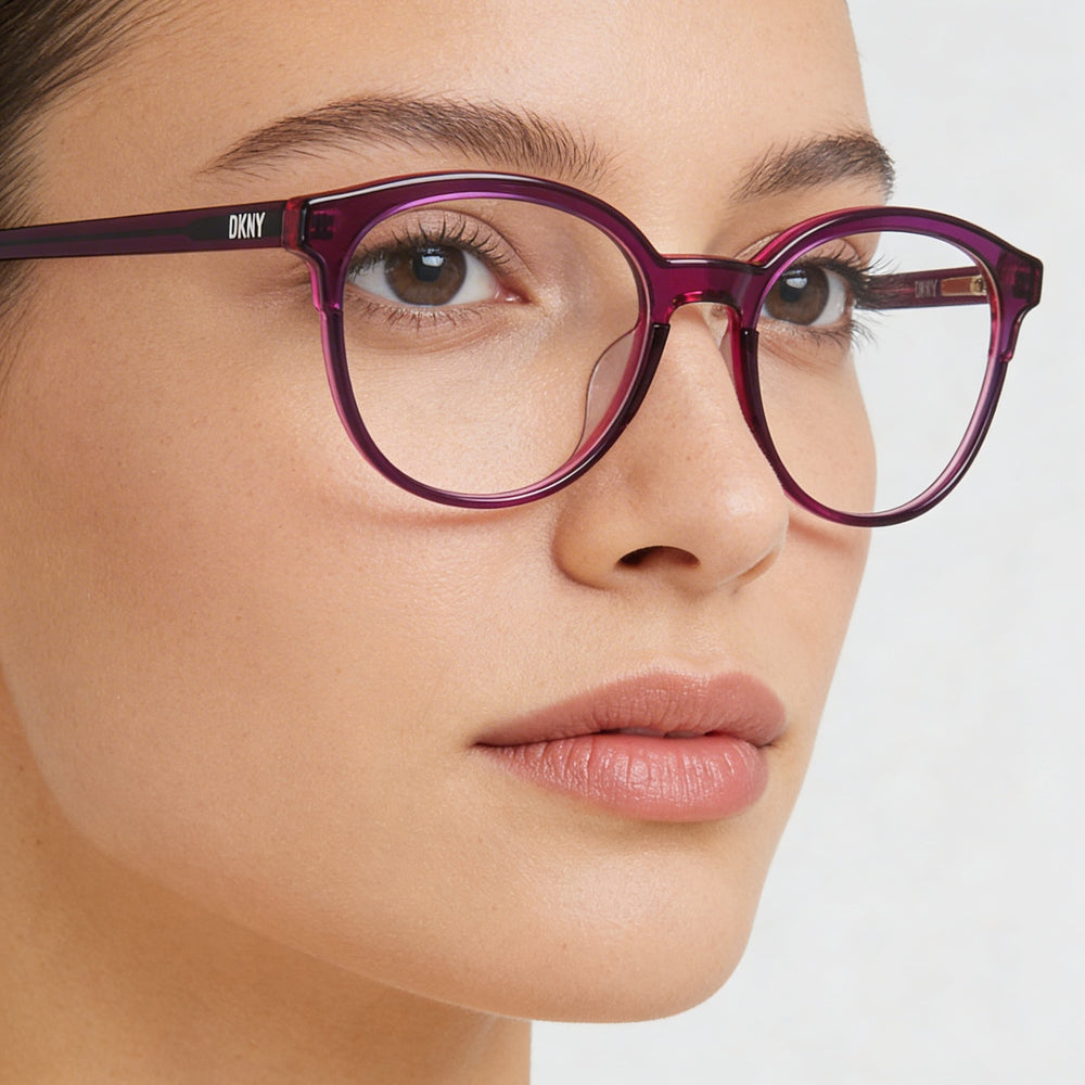 Gafas Ópticas DKNY Dk5070 de Metal para Mujer en Doble Cereza 50-18-140