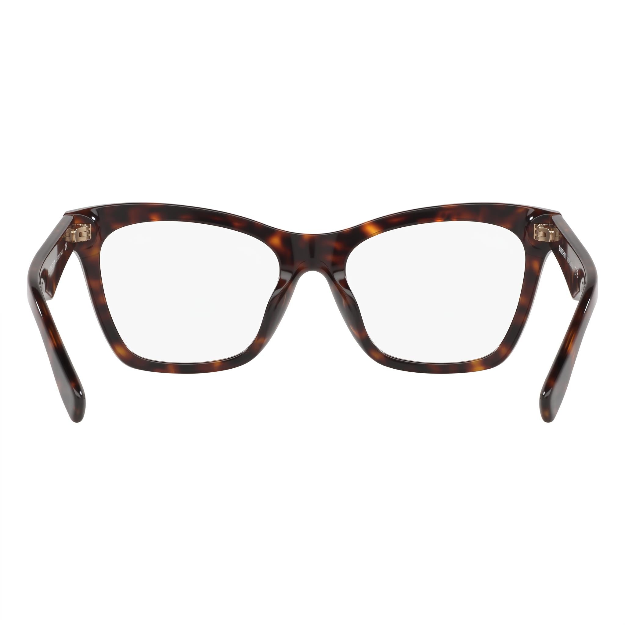 BURBERRY Women's Tortoise Optical Frames with Clear Demo Lenses, Lenses can be Replaced with Custom Prescription Lenses, Photo 3
