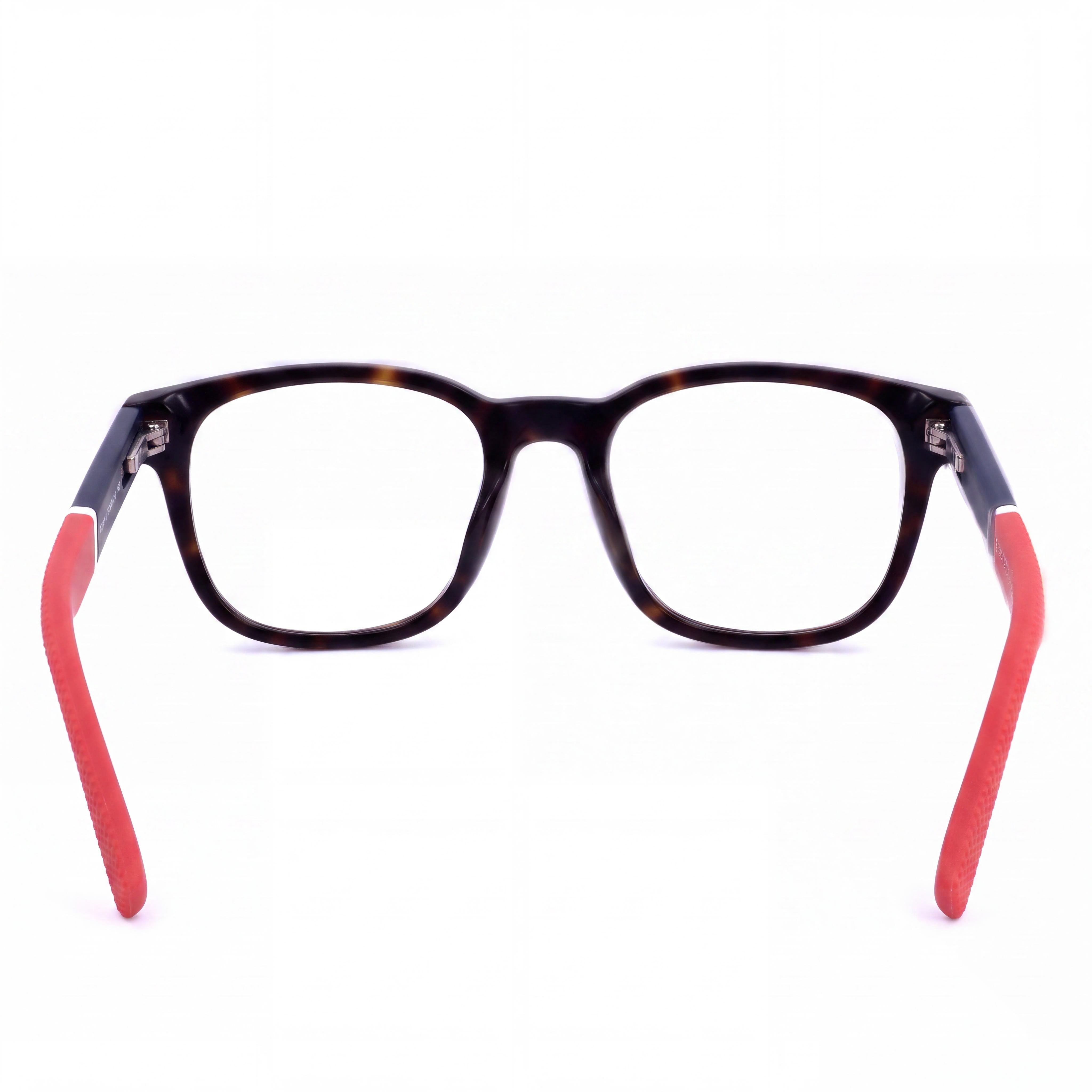 Tommy Hilfiger TH 1907 Gafas de sol unisex clásicas con lentes de policarbonato no polarizadas, Havana, 51-18-140, Photo 3