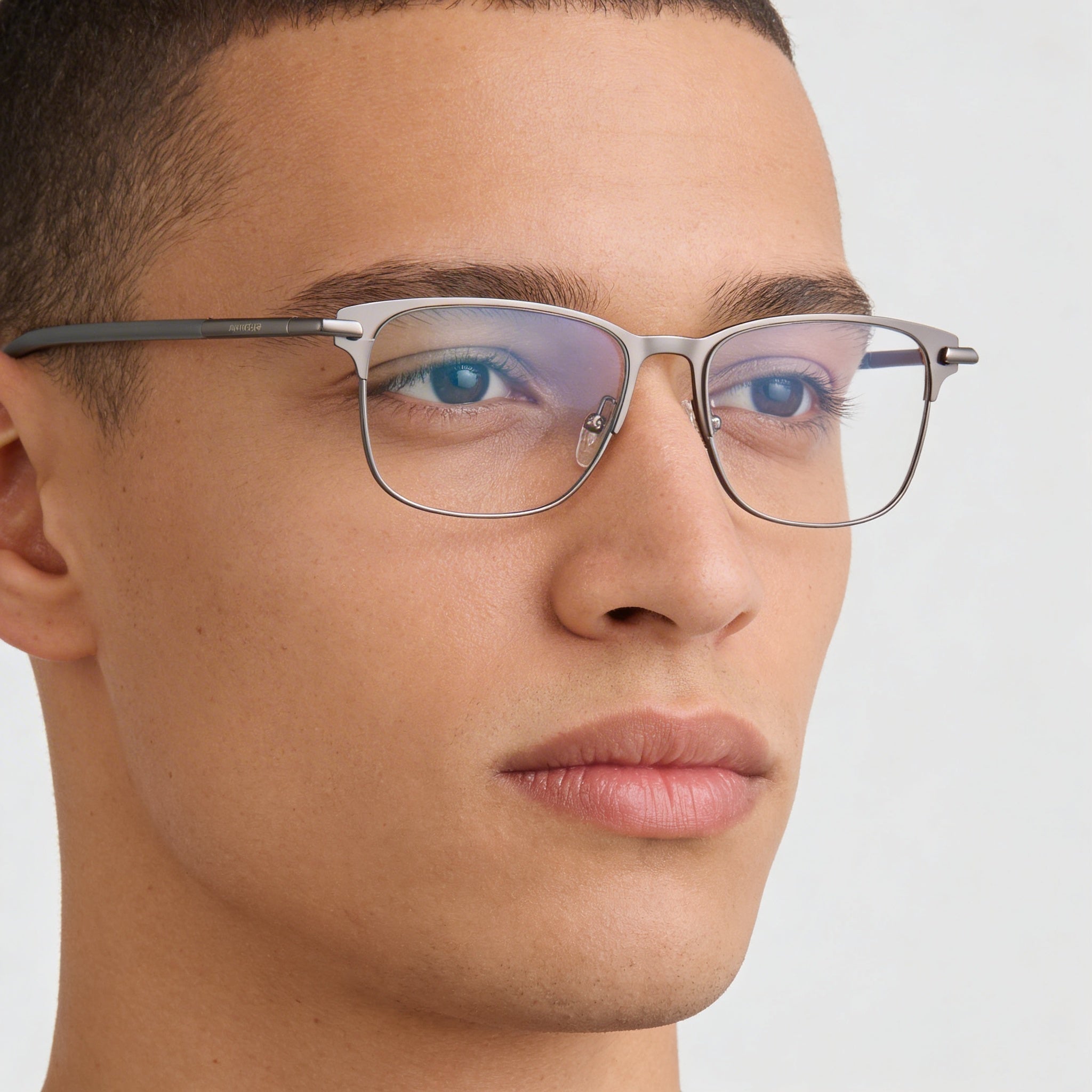 Gafas Adidas Originals Navigator para hombre, montura metálica, rutenio oscuro mate, no polarizadas, talla 53-16-145, Photo 3