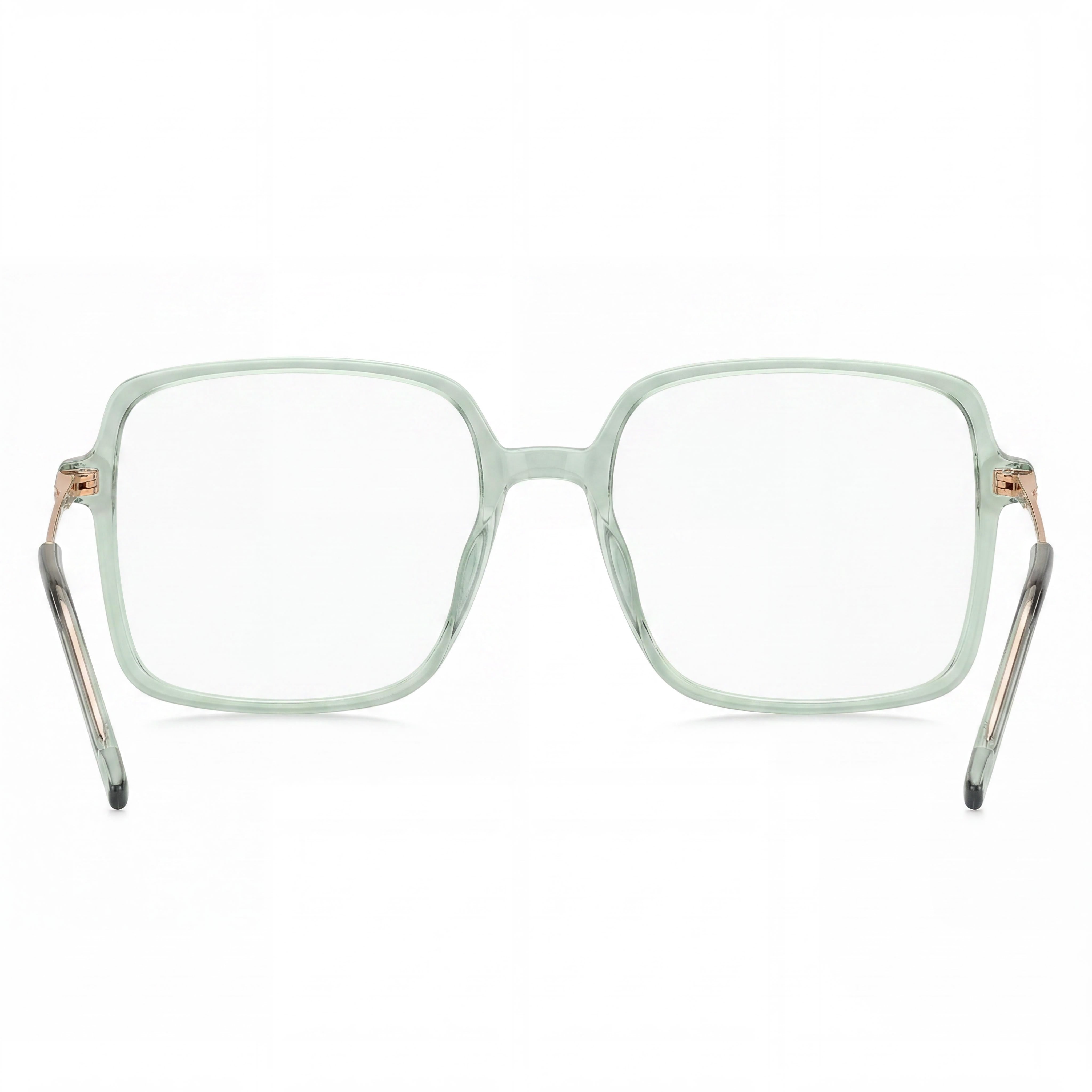 Hugo Boss Modern Women's Metal Frame Optical Eyeglasses in Aqua Color, Lens Width 54mm, Bridge 17mm, Temple 140mm, Photo 4