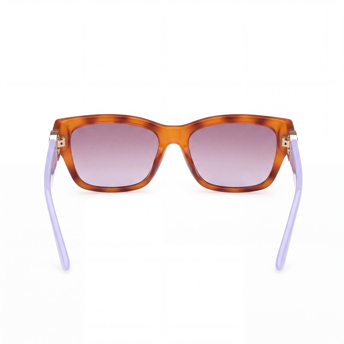 GUESS Gu00105 Women's Injected Blonde Havana Shiny Violet Frame Purple Non-Polarized Lens 56, Photo 3
