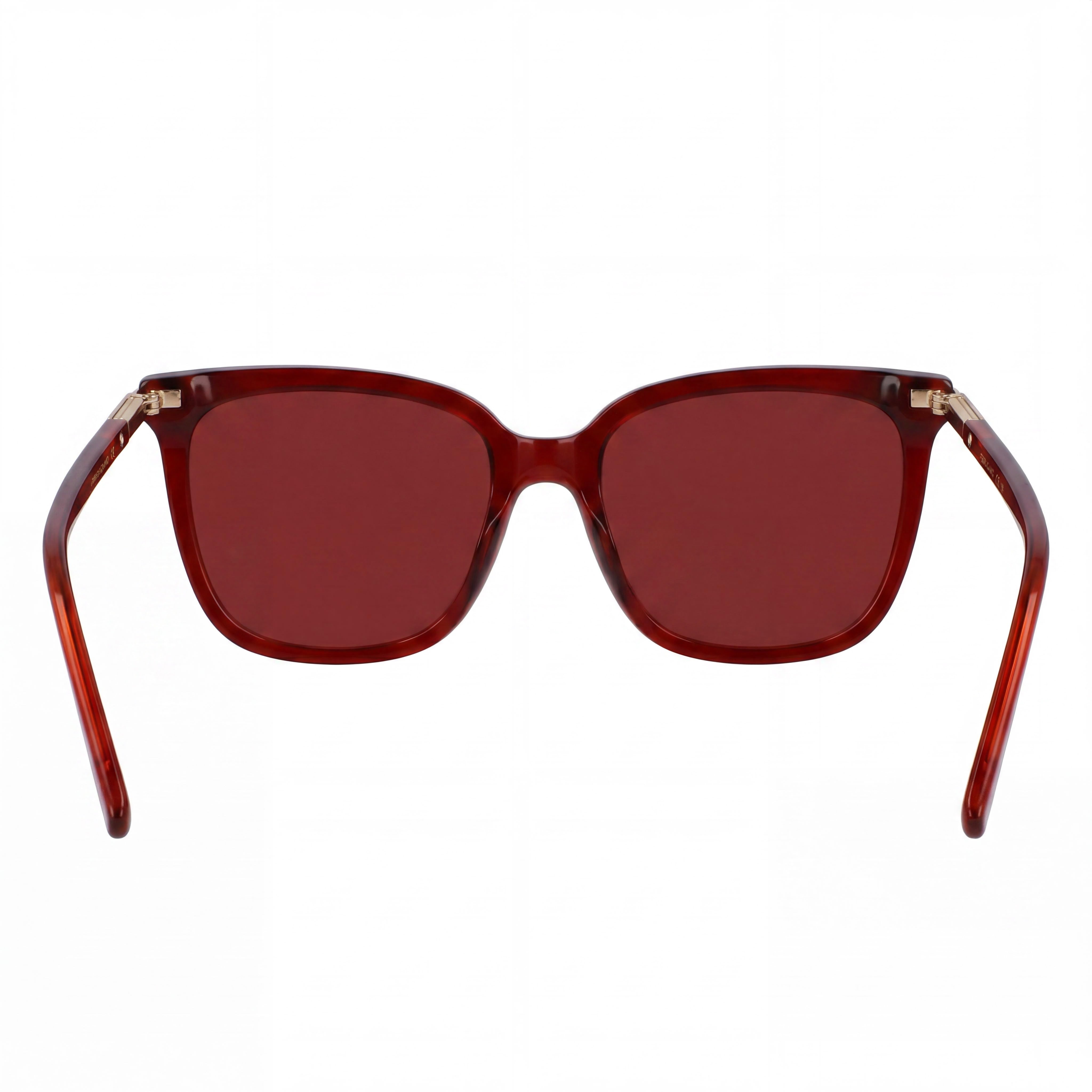 Ferragamo Sf2037s Men's Transparent Red Acetate UV 400 Sunglasses 56mm, Photo 4