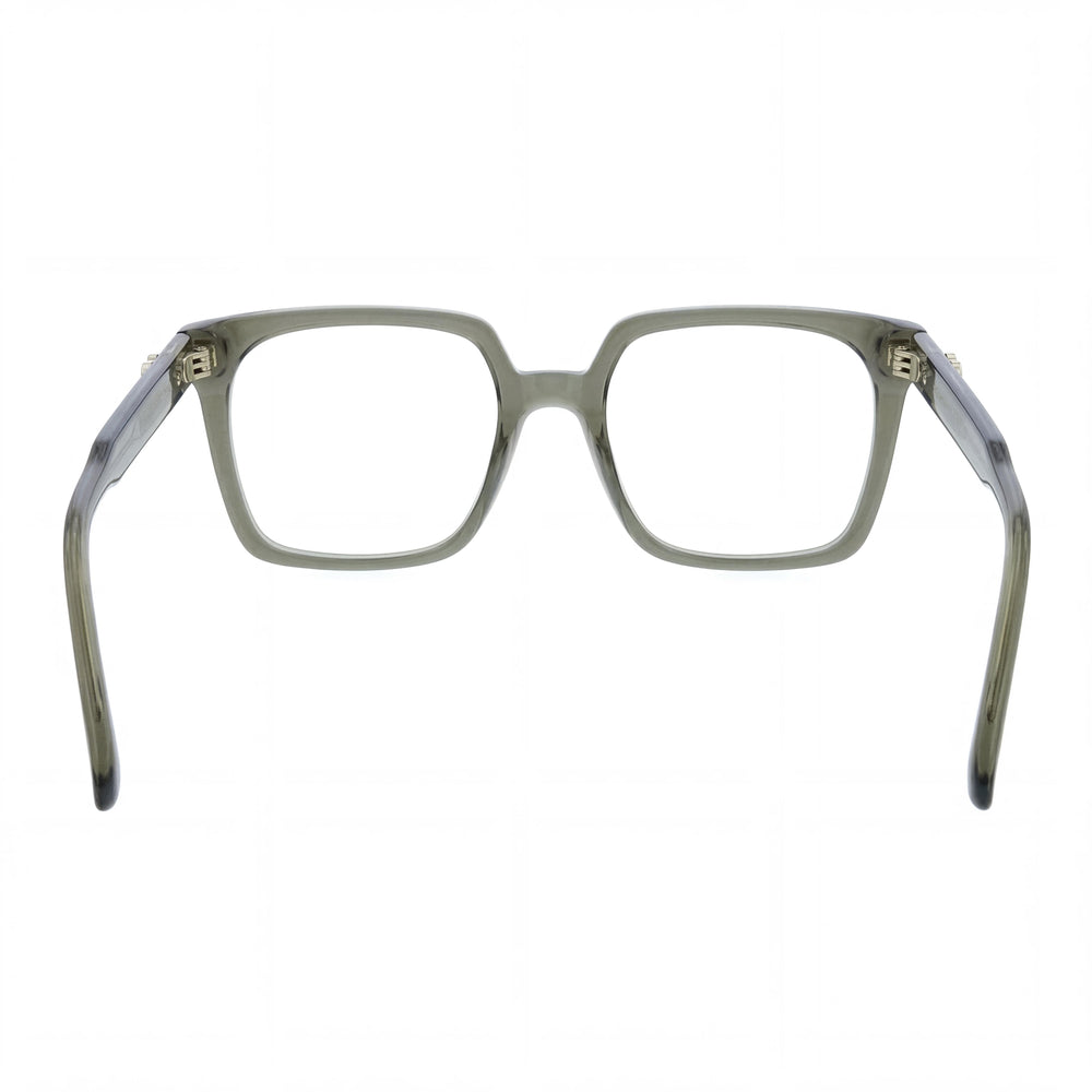 Ferragamo Casual Women's Transparent Khaki Ophthalmic Eyeglasses 55-18-145
