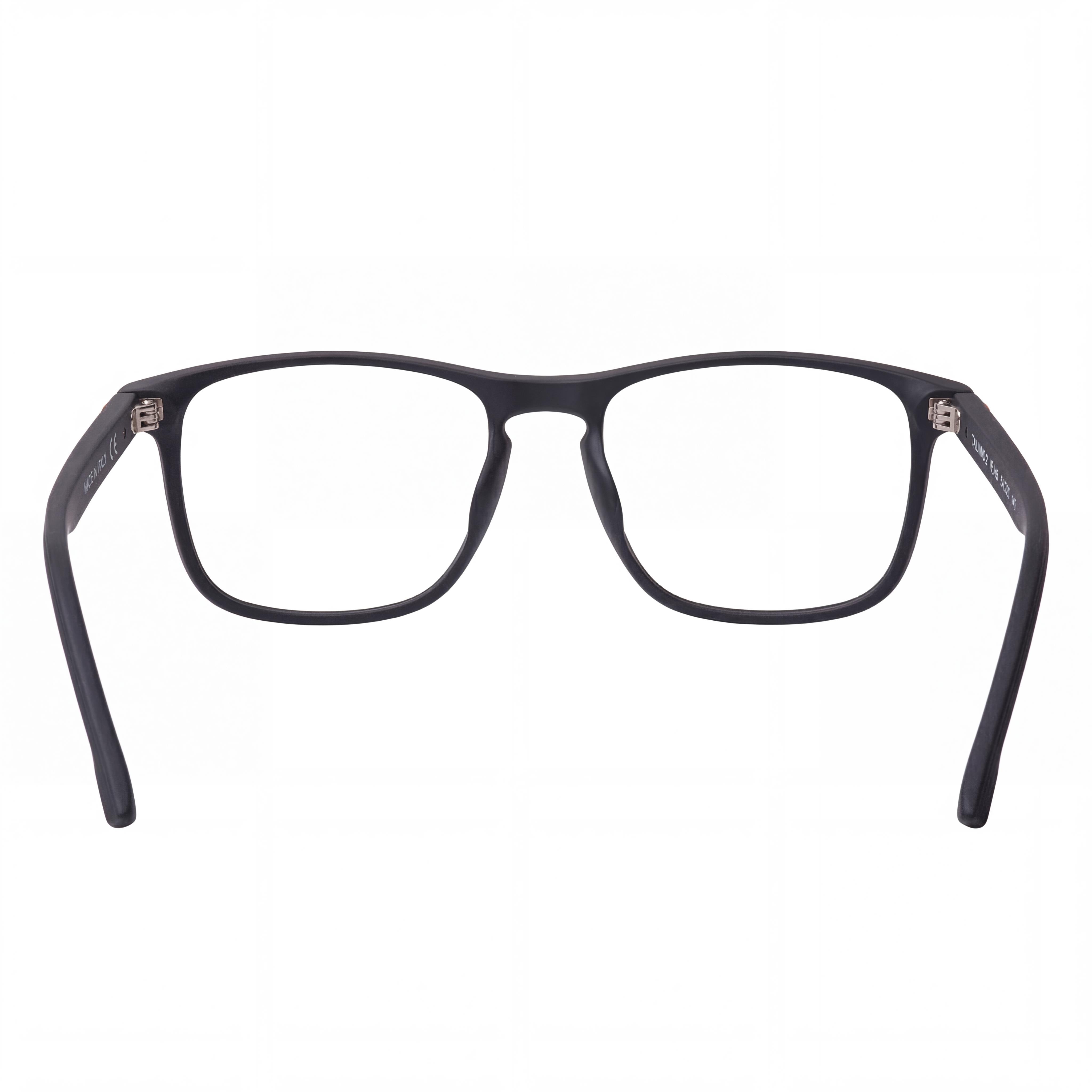 Police Modern VPLA44 Unisex Optical Frames Dark Blue Acetate Frame Transparent Polycarbonate Lenses 54mm, Photo 2