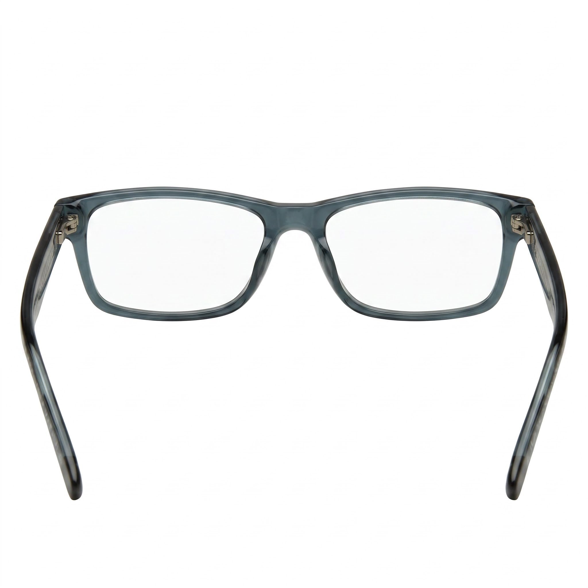 FILA Classic Men's Cellulose Acetate Eyeglasses in Transparent Azure, Size 52-15-145, Clear Demo Lenses, Prescription Ready, Photo 3