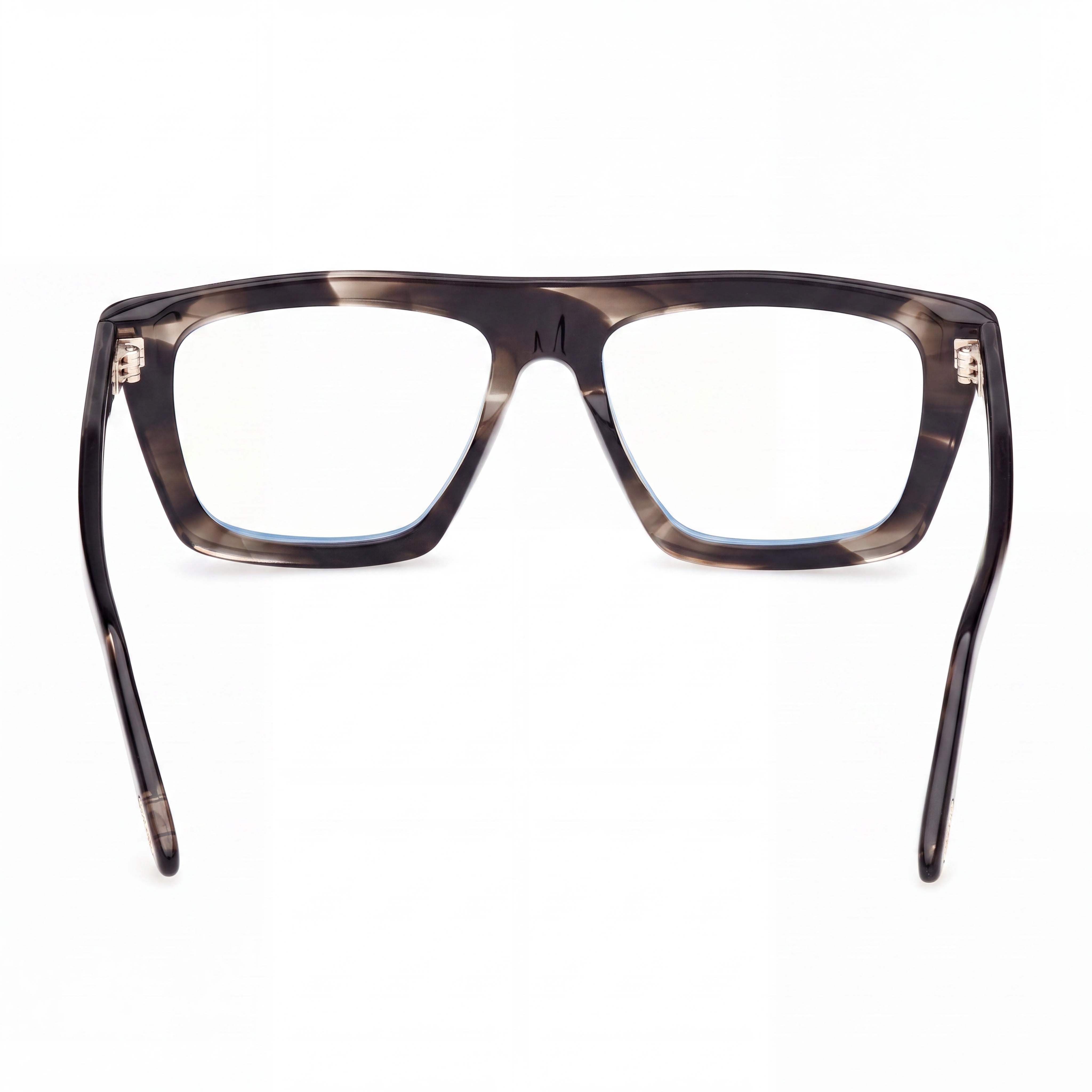 Tom Ford Ft6059-b Unisex Havana Blue Filter Plastic Frame Non-Polarized Black Polycarbonate Lens Sunglasses 54mm, Photo 4