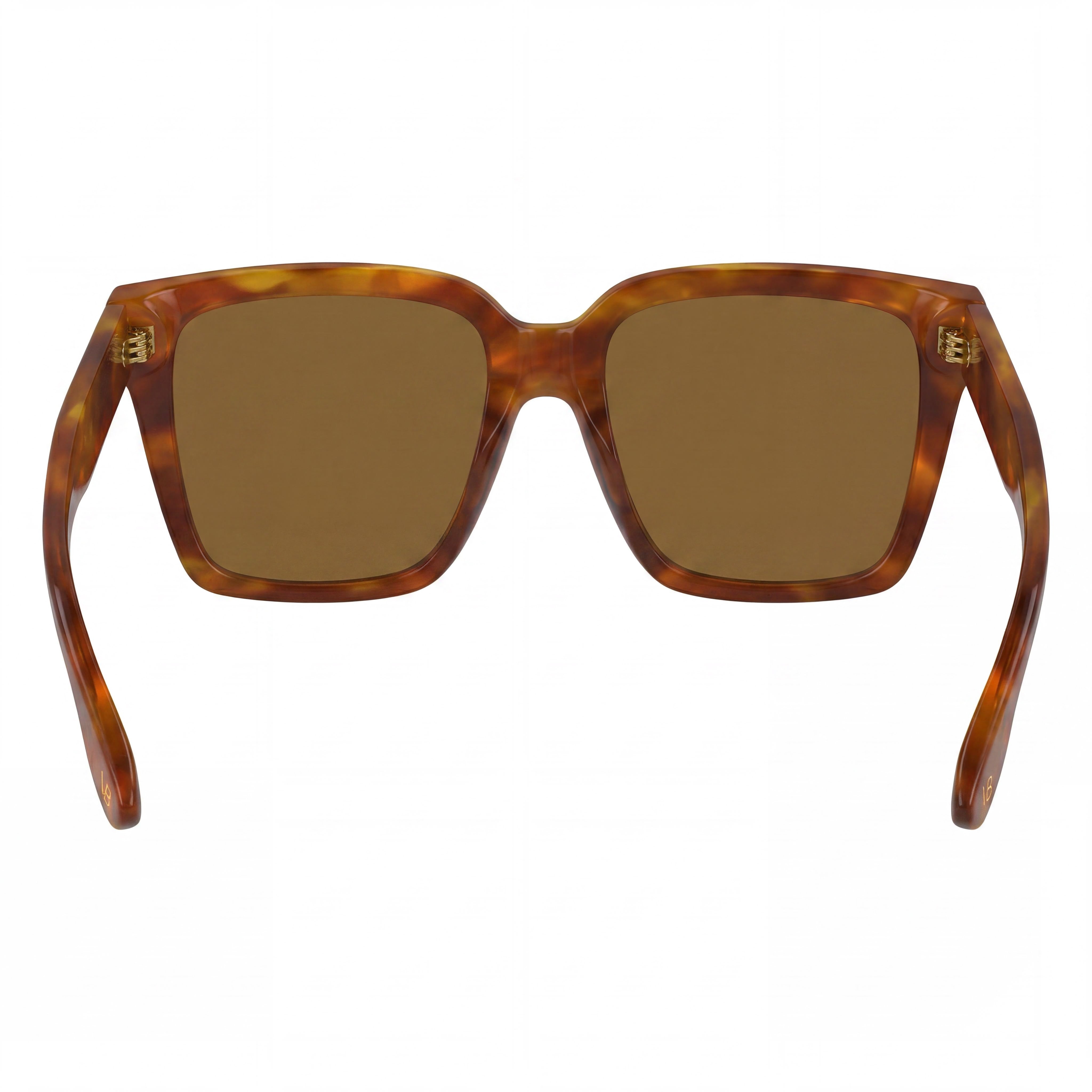 Victoria Beckham Vb672s Women's Square Striped Blonde Havana Non-Polarized Sunglasses, Photo 4