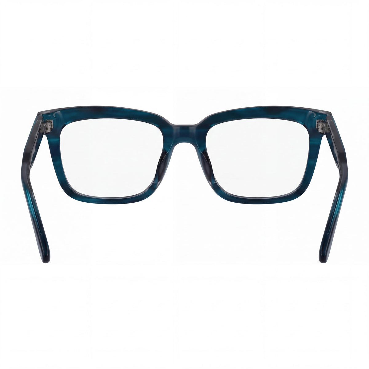 Calvin Klein 24516 Men's Rectangle Striped Blue Acetate Frame Eyeglasses Lens 53mm Bridge 18mm Temple 145mm, Photo 4