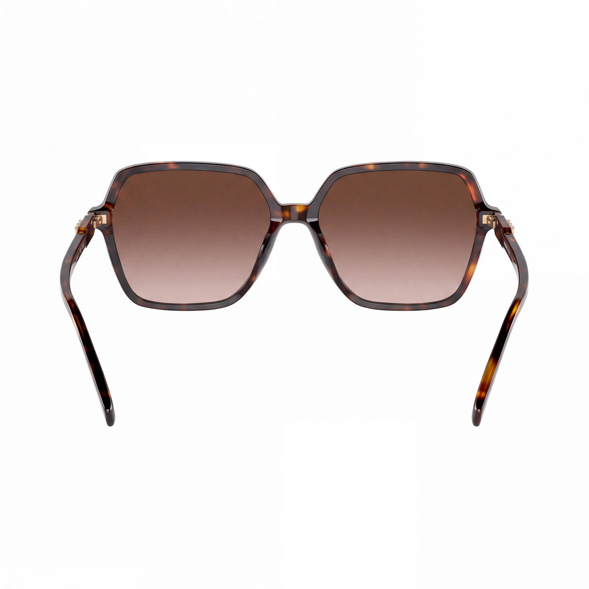 Michael Kors Mk2196u Women's Square Dark Tortoise Sunglasses with Brown Gradient Lenses 100% UV Protection Non-Polarized 58mm, Photo 3