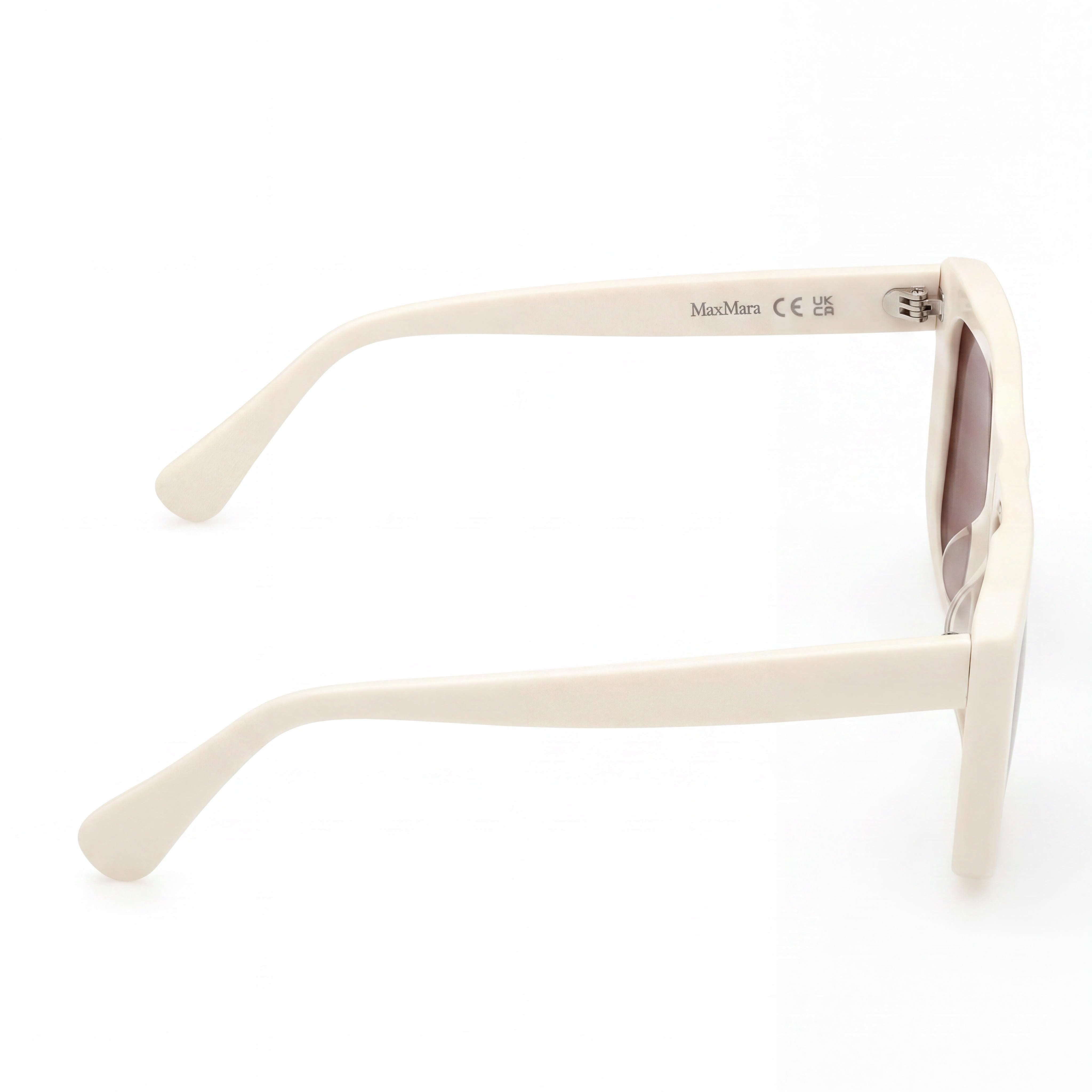 MaxMara Gold Rectangle Sunglasses for Women, Photo 2