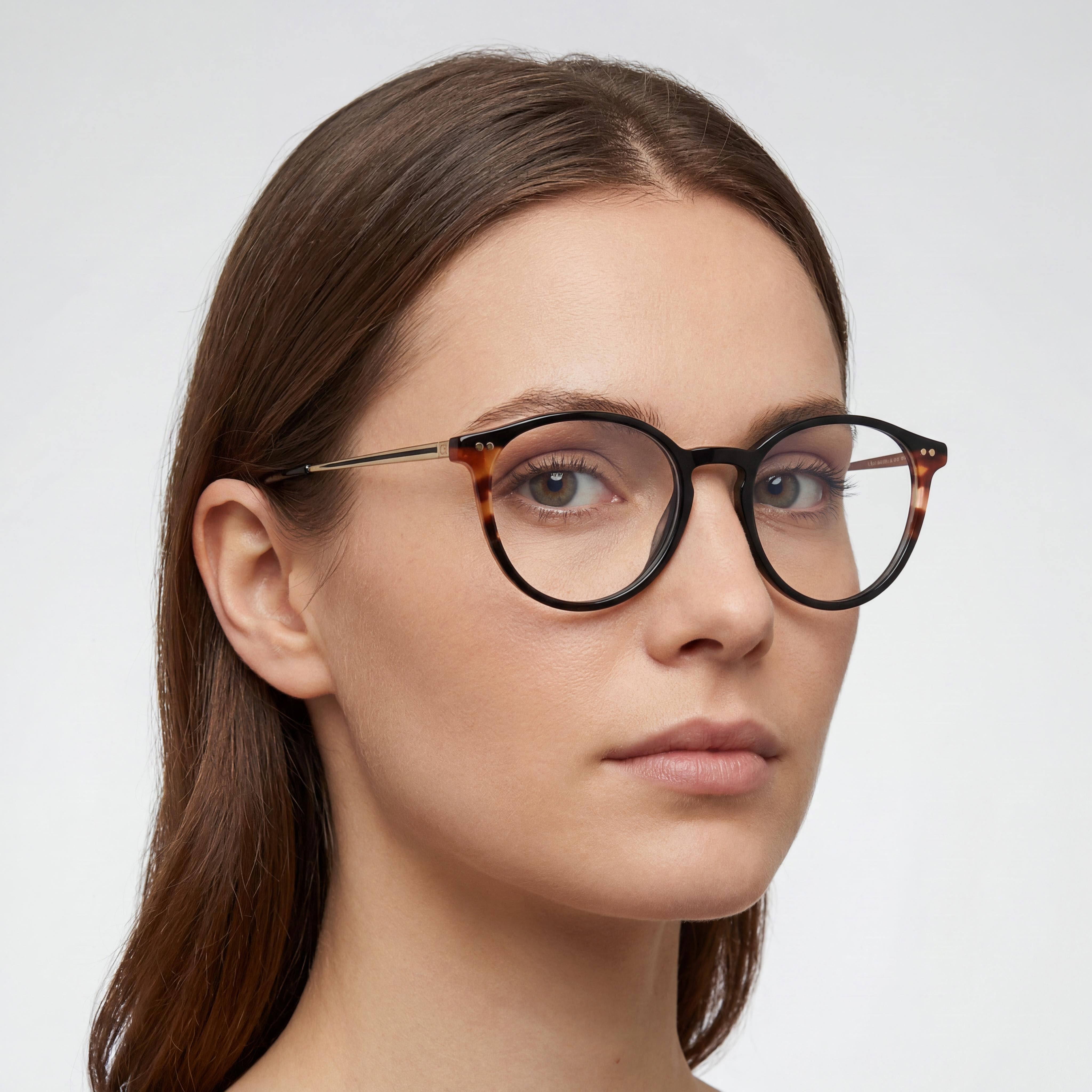 Carolina Herrera HER 0166 Gafas de sol unisex de magnesio multicolor no polarizadas, lentes negras de La Habana, patilla de 145 mm, Photo 3