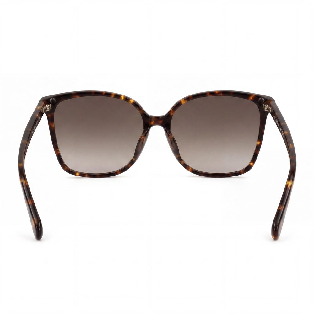 Kate Spade New York BRIGITTE/F/S Gafas de sol para mujer con montura ojo de gato de acetato, color marrón habano degradado, protección UV, 58 mm