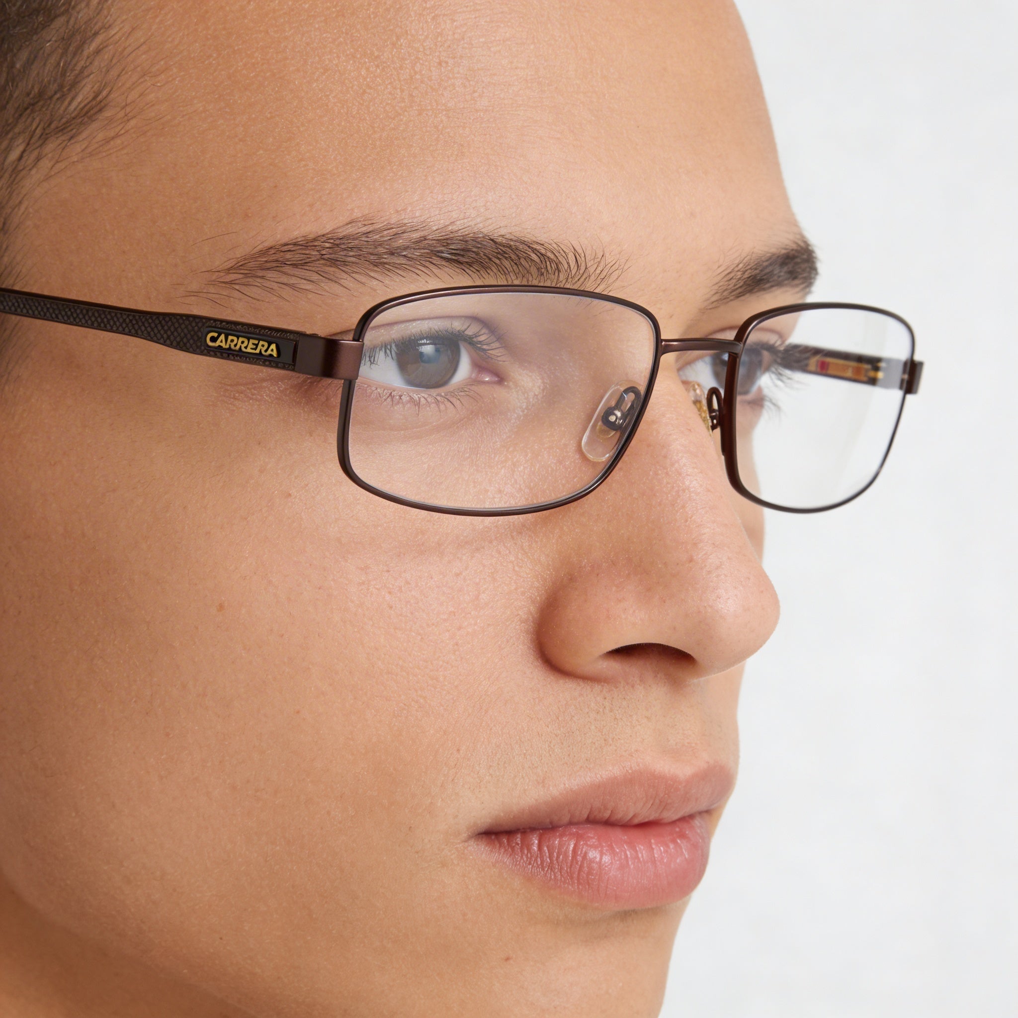 Gafas de sol Carrera 264 unisex con montura metálica marrón y lentes de policarbonato (demo, 55-19-140 mm), Photo 5