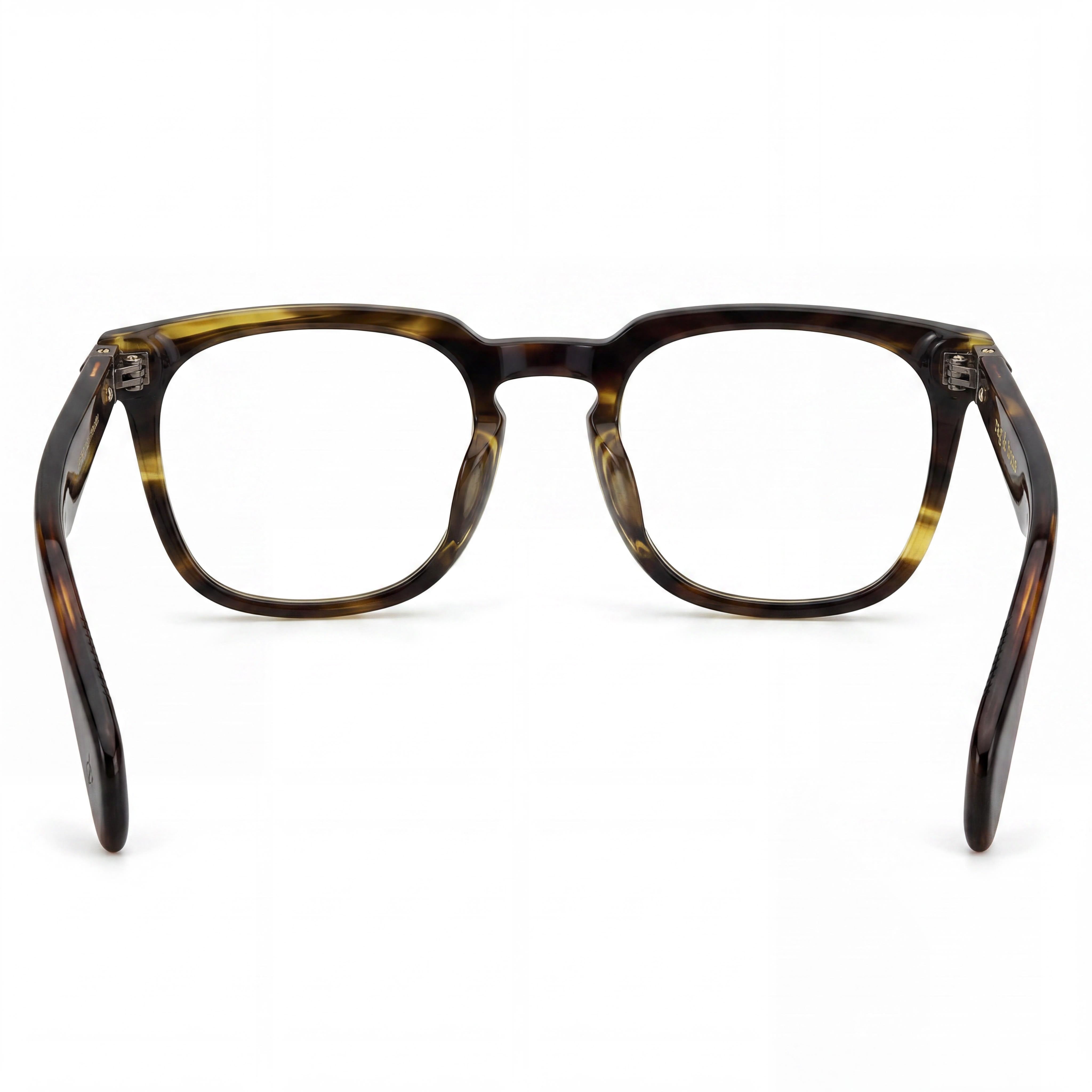 Rag & Bone Rnb 7008 Unisex Olive Green Frame Optical Eyewear with Olive Polycarbonate Lenses 49mm, Photo 4