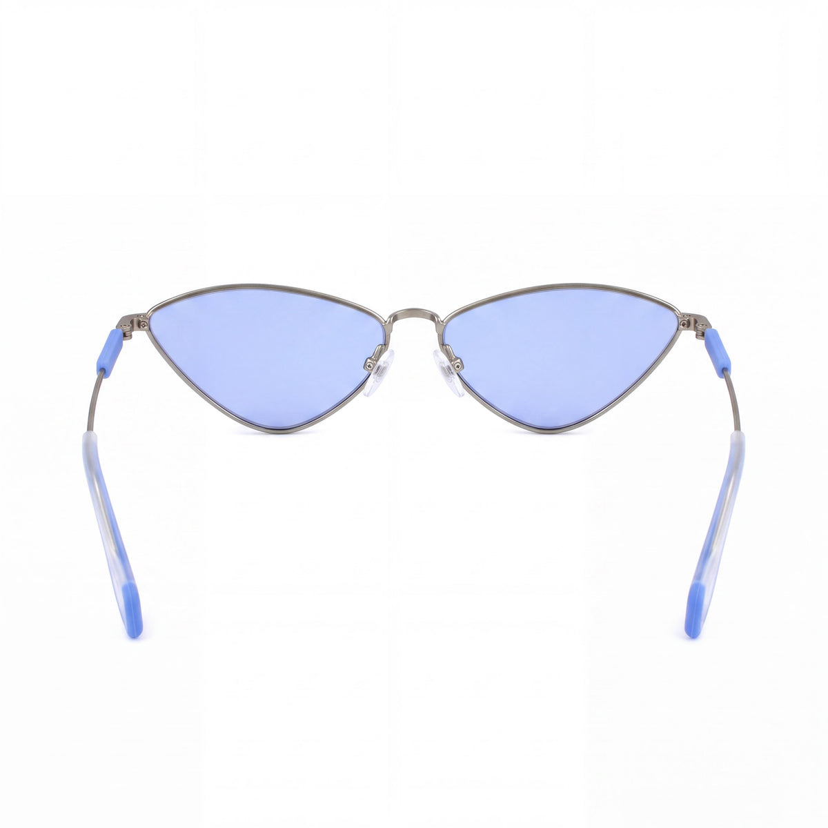 Gafas de sol casuales adidas Originals para mujer metálicas brillantes color paladio azul UV 400 61/14/140, Photo 3