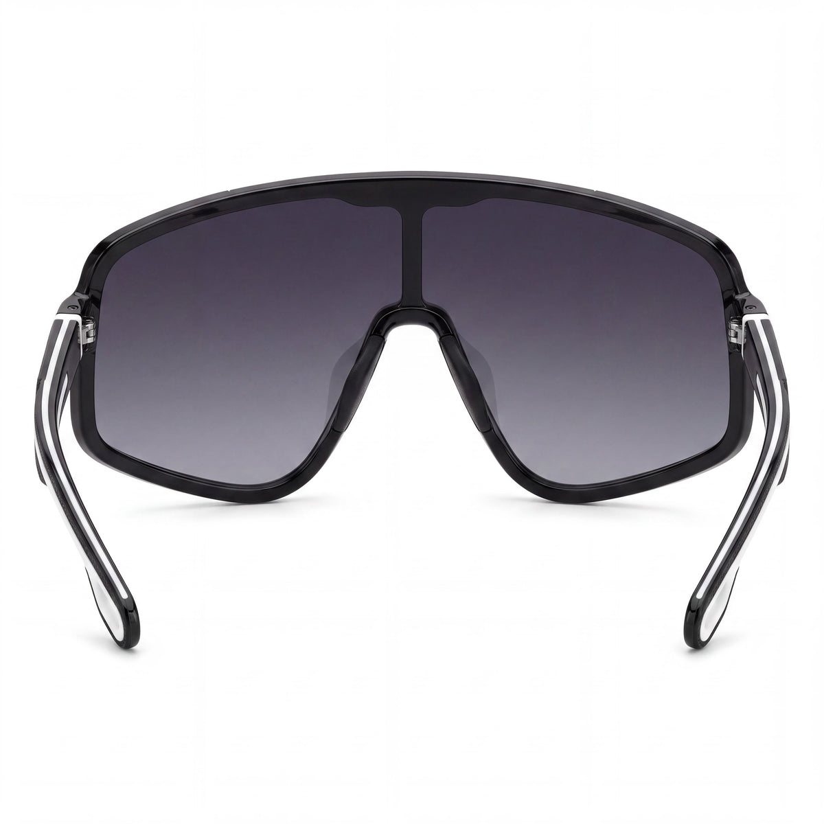 CARRERA 4017/S SUN Gafas de sol casuales para hombre, negro gris oscuro degradado ECO POLIAMIDA no polarizadas Protección UV 99mm, Photo 4