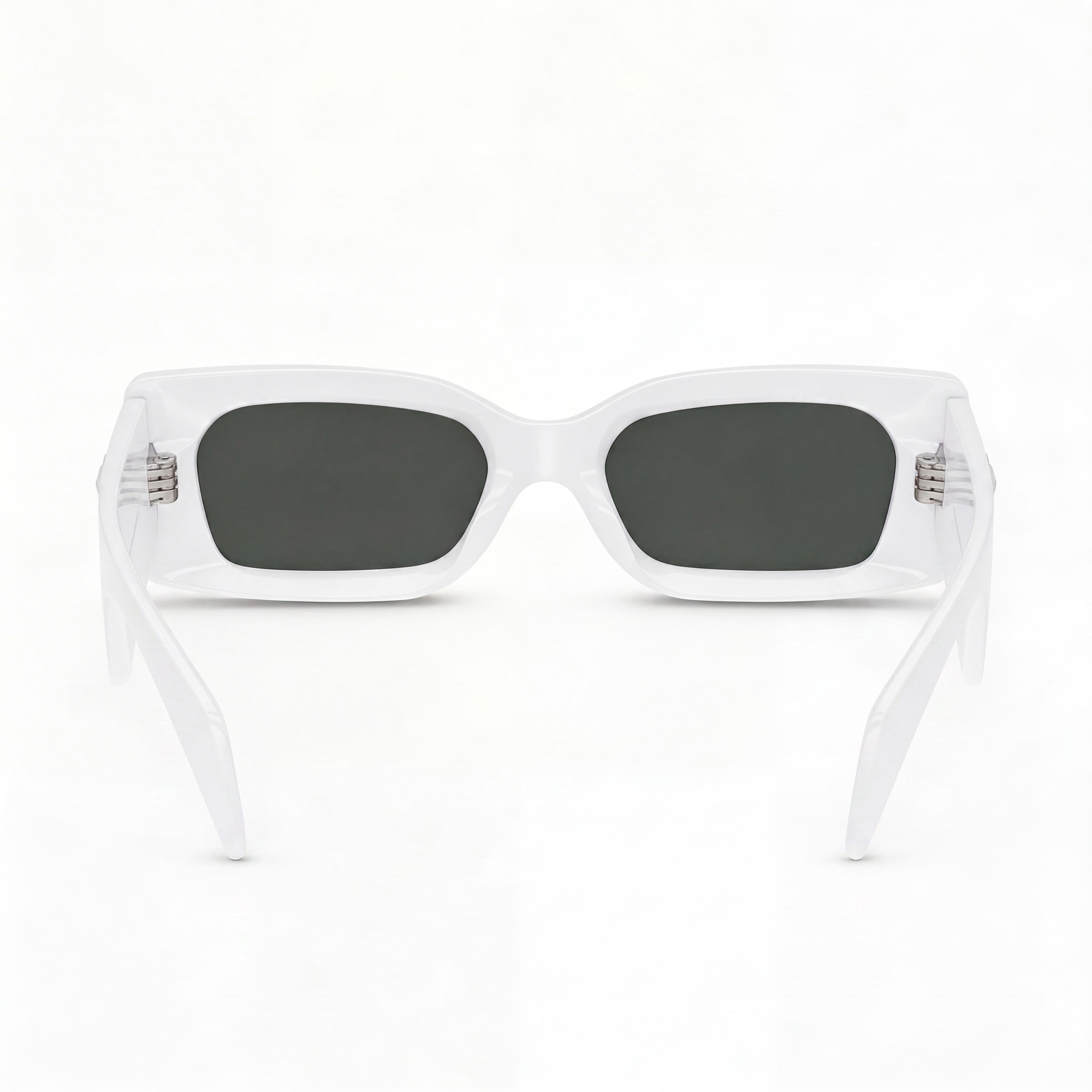 Versace Ve 4474u Unisex Titanium Non-Polarized Sunglasses Grey, White & Dark Grey 52-20-140, Photo 4