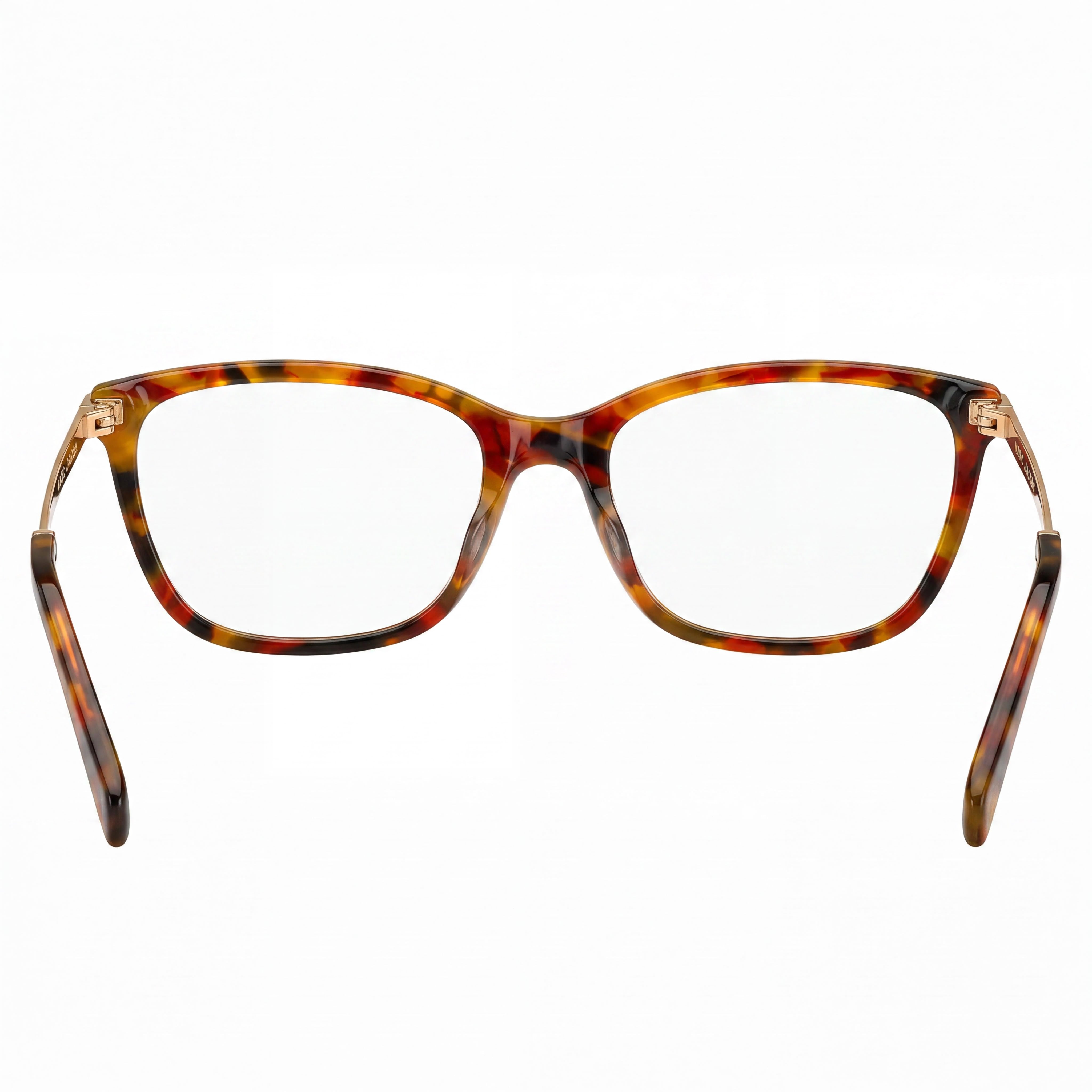 Gafas ópticas cuadradas Marc 400 de Marc Jacobs de aro completo para mujer con montura de acetato y metal en rojo habana, talla 54-18-145, Photo 3