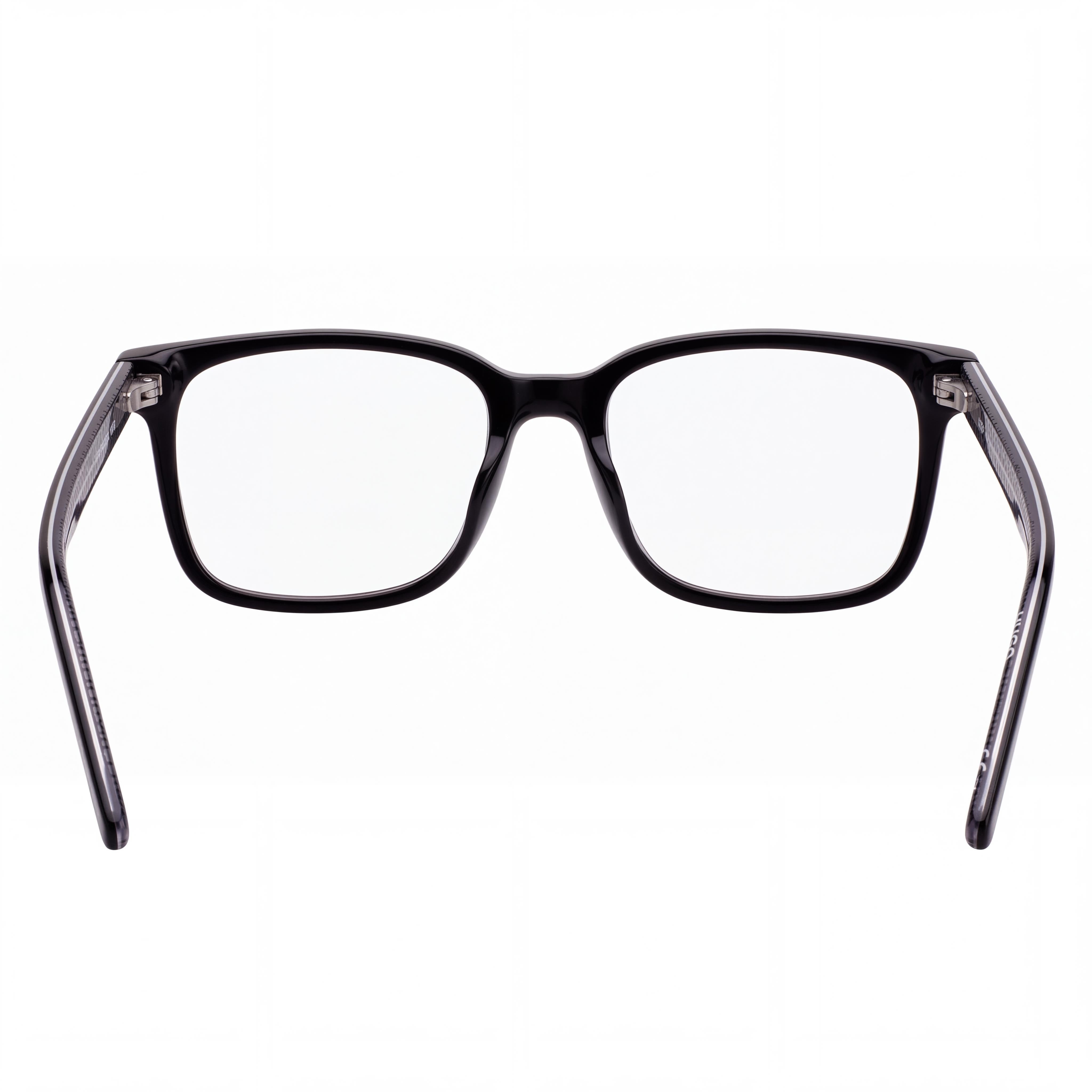 HUGO Hugo 1010 Men's Black Acetate Optical Frames with 54mm Lens, 16mm Bridge, 145mm Temple Length, Photo 3