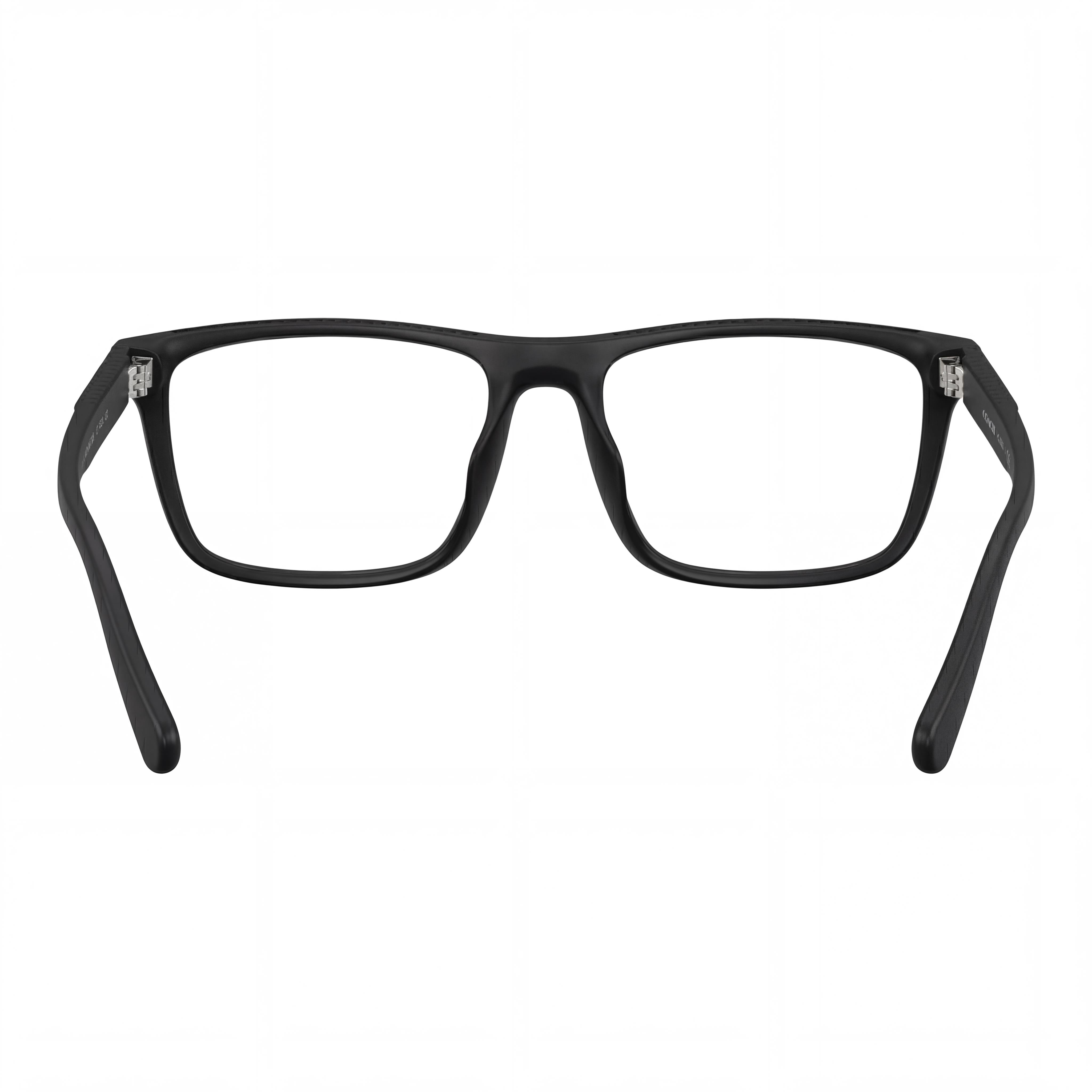 Coach Men's Hc6263u Universal Fit Plastic Prescription Ready Eyeglasses Frames Matte Black 55mm, Photo 4