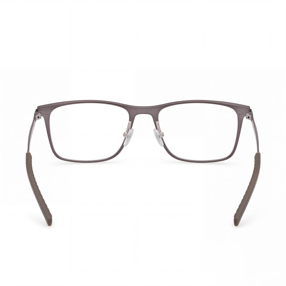 adidas SP5105 Unisex Magnesium Frame Non-Polarized Eyeglasses Matte Grey Palladium 55-18-145