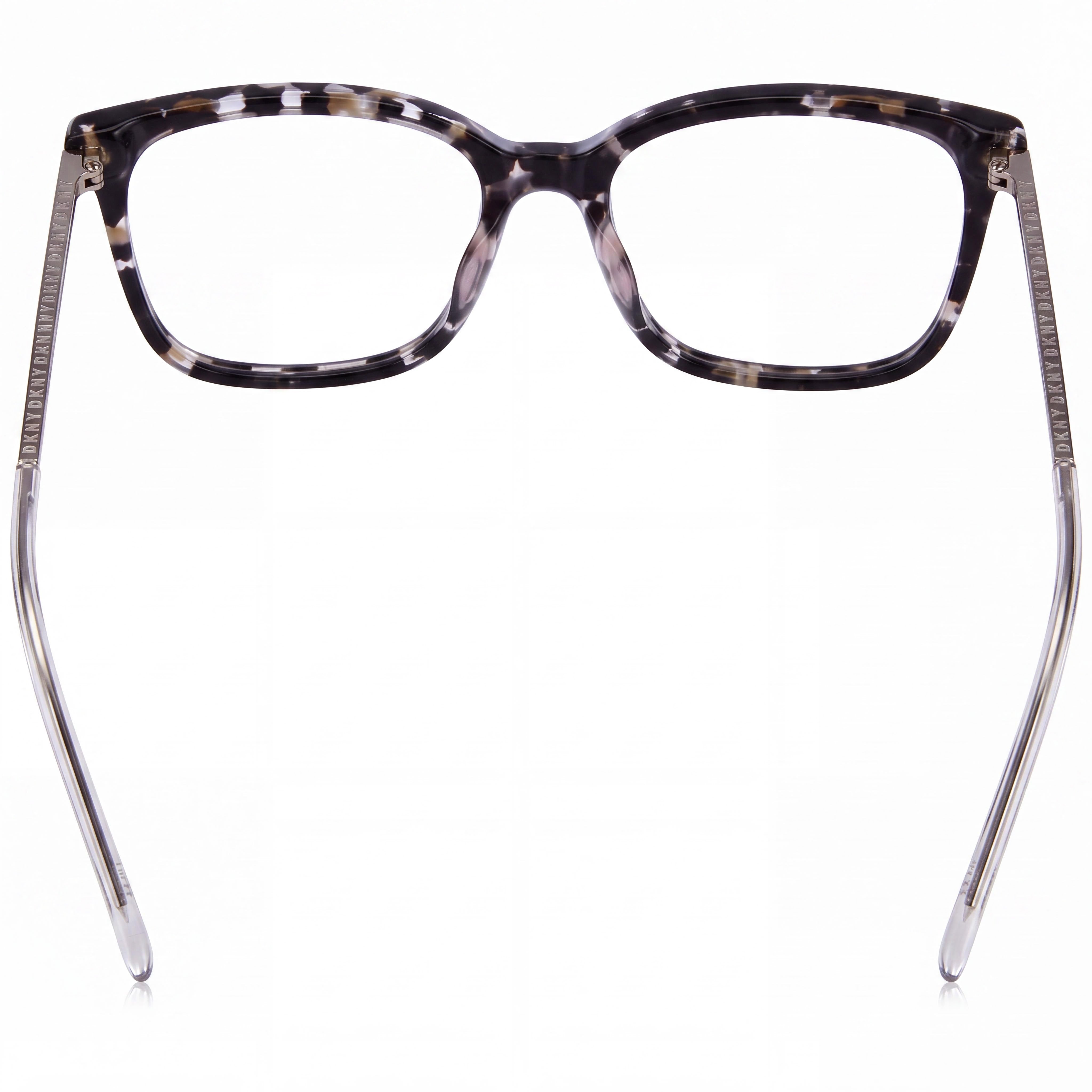 DKNY Dk7008 Gafas de sol unisex con montura de acero de aleación carey negro y lentes de policarbonato de 52 mm, Photo 2