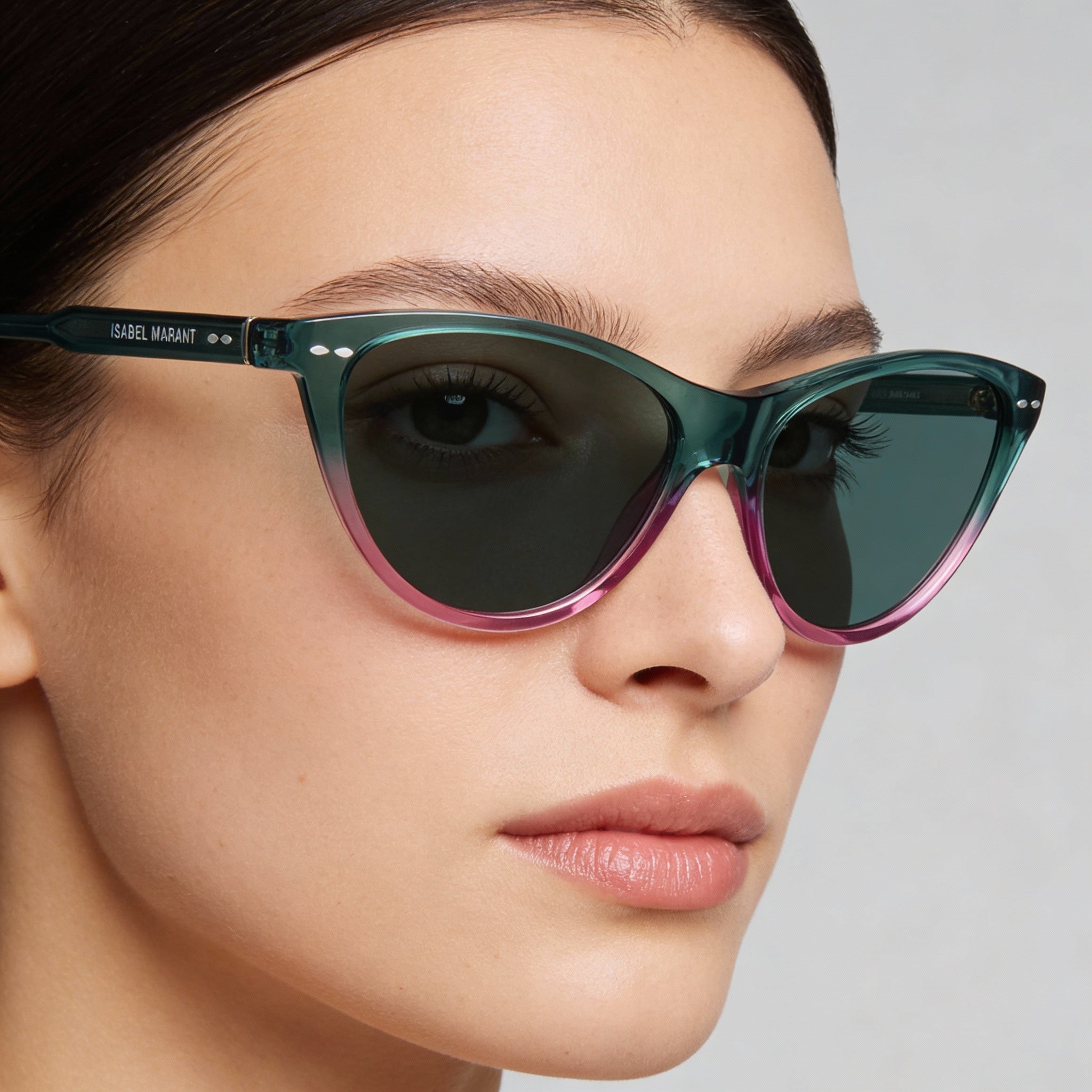 Gafas de sol Isabel Marant Im0079s para mujer, de plástico, color rosa verdoso, con protección UV 100 %, 58 mm, Photo 3