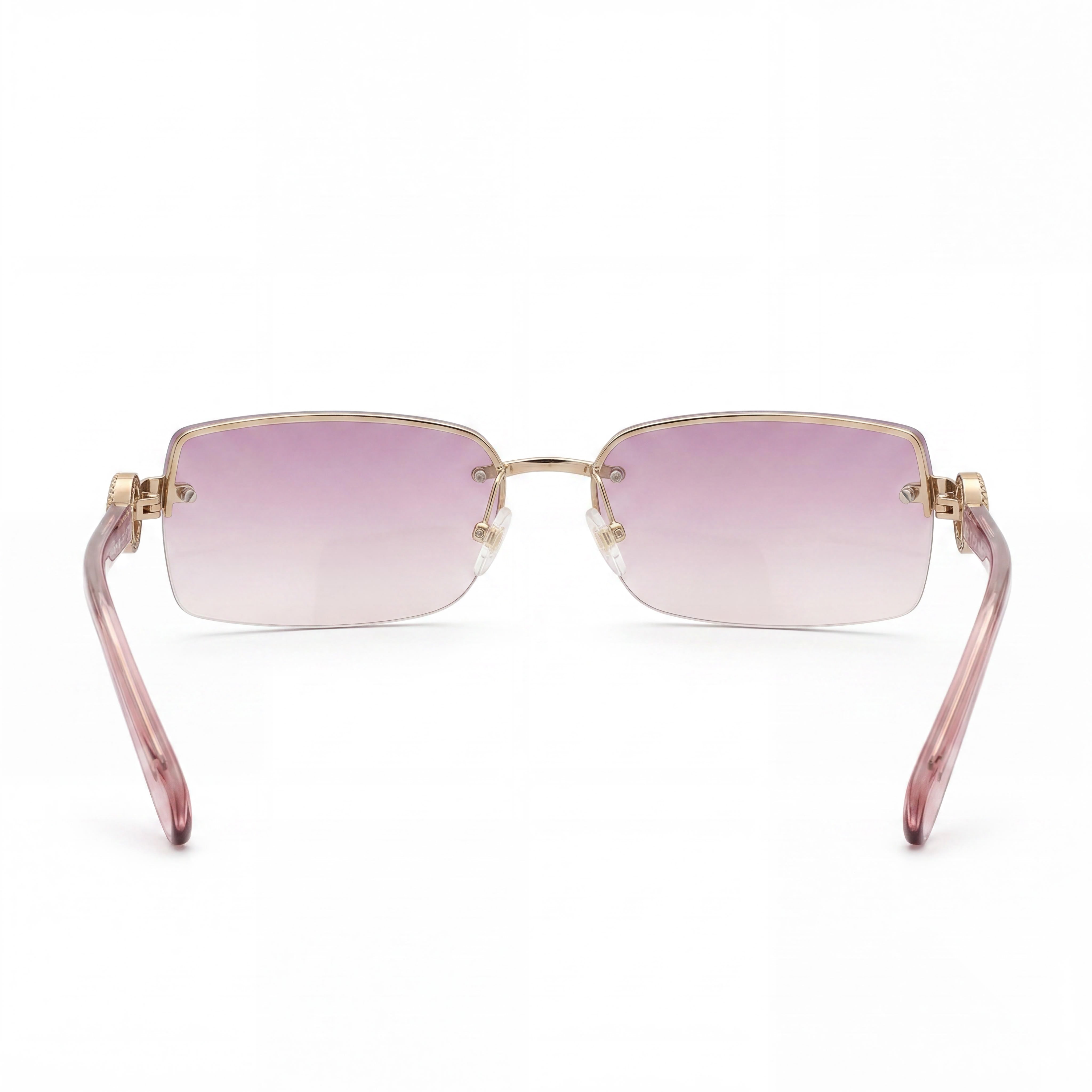 Marc Jacobs Mj 1067 Women's Gold Pink Metal Frame Eyewear with Gold Nude Lenses, 54mm Lens Width, Photo 3