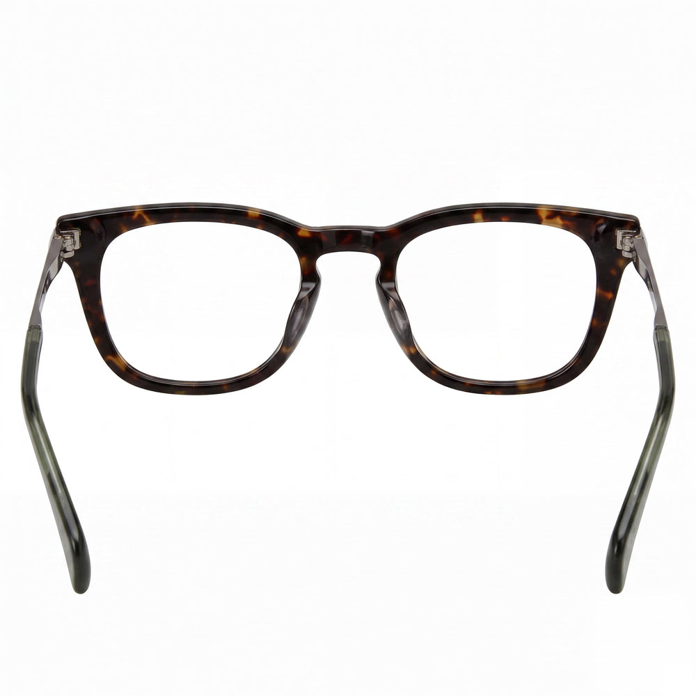 rag & bone Modern Men's Sunglasses featuring Acetate Havana Khaki Frame and 48mm Polycarbonate Lenses
