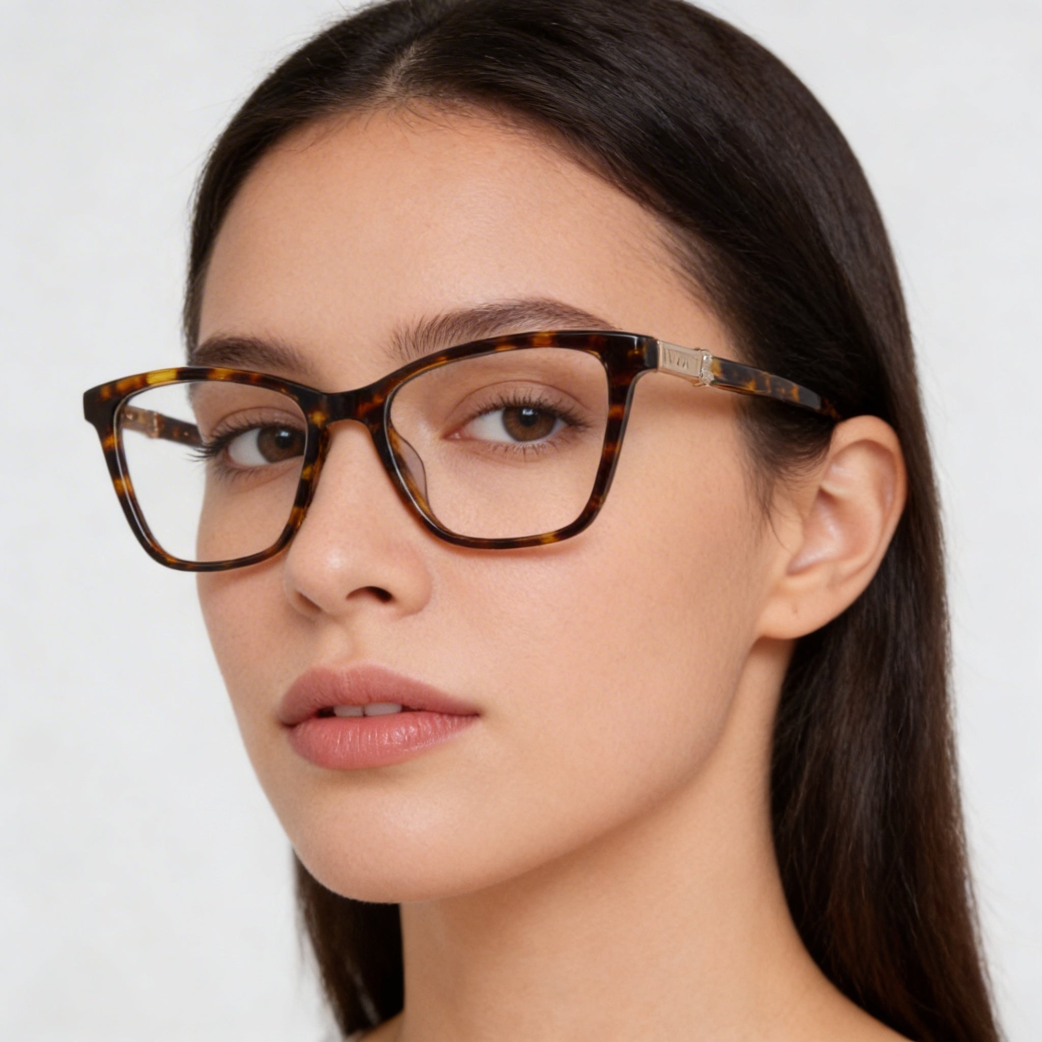 Tous Classic Women's Timeless Acetate Optical Eyeglasses in Shiny Brown Yellow Havana, Lens Width 51mm, Photo 4