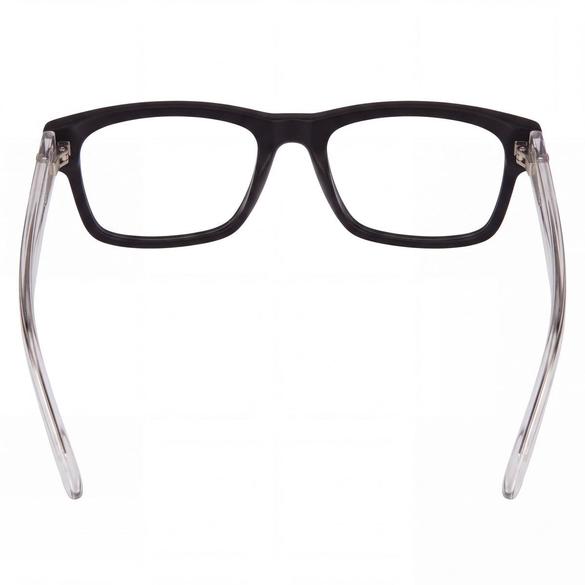 Spy WESTON 54 Unisex Sunglasses featuring Matte Black Gloss Crystal Frame Color and Plastic Lenses, Photo 3