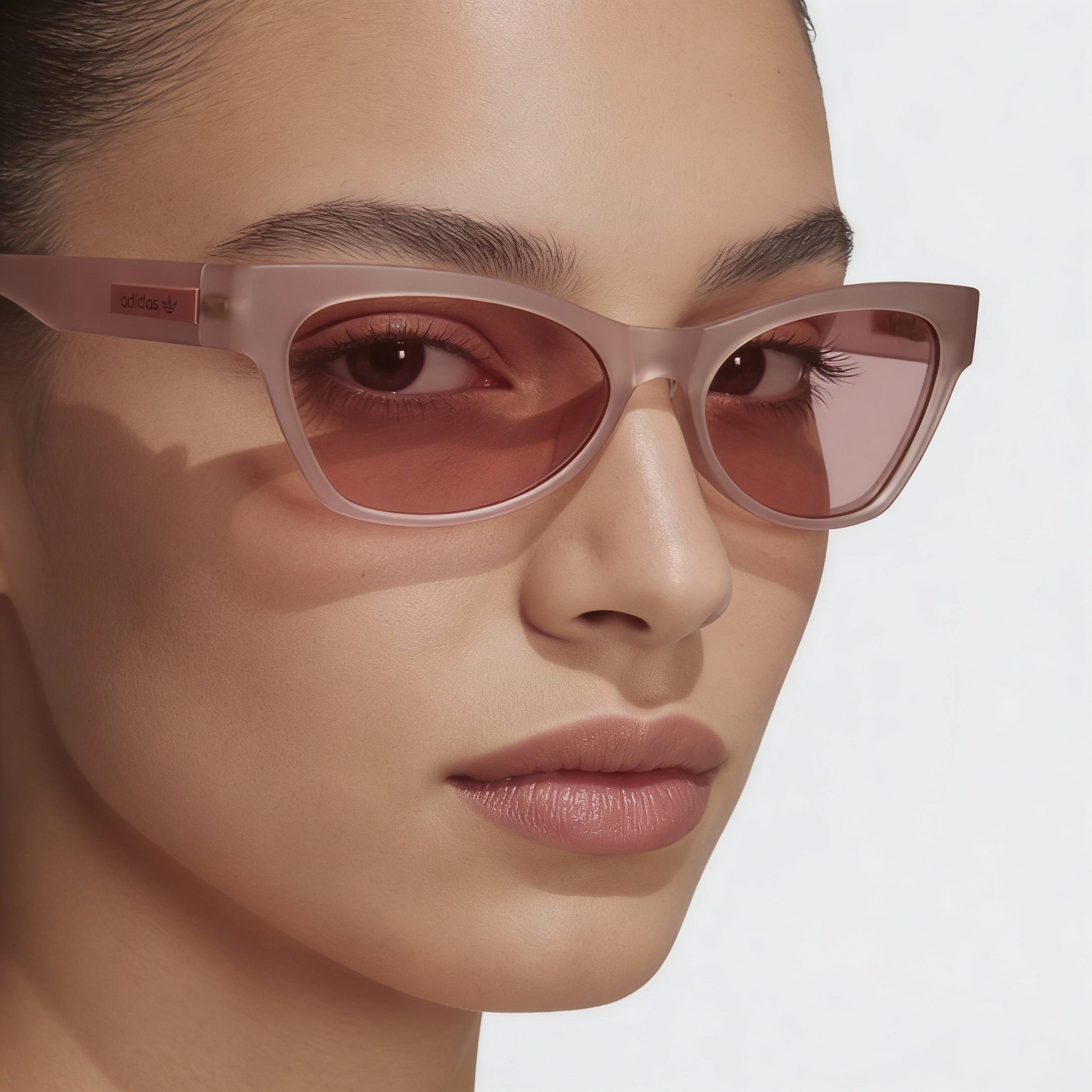 adidas Originals Contemporaneo Women's Multicolor Plastic Sunglasses with Rosate Lenses 54mm UV Protection, Photo 4