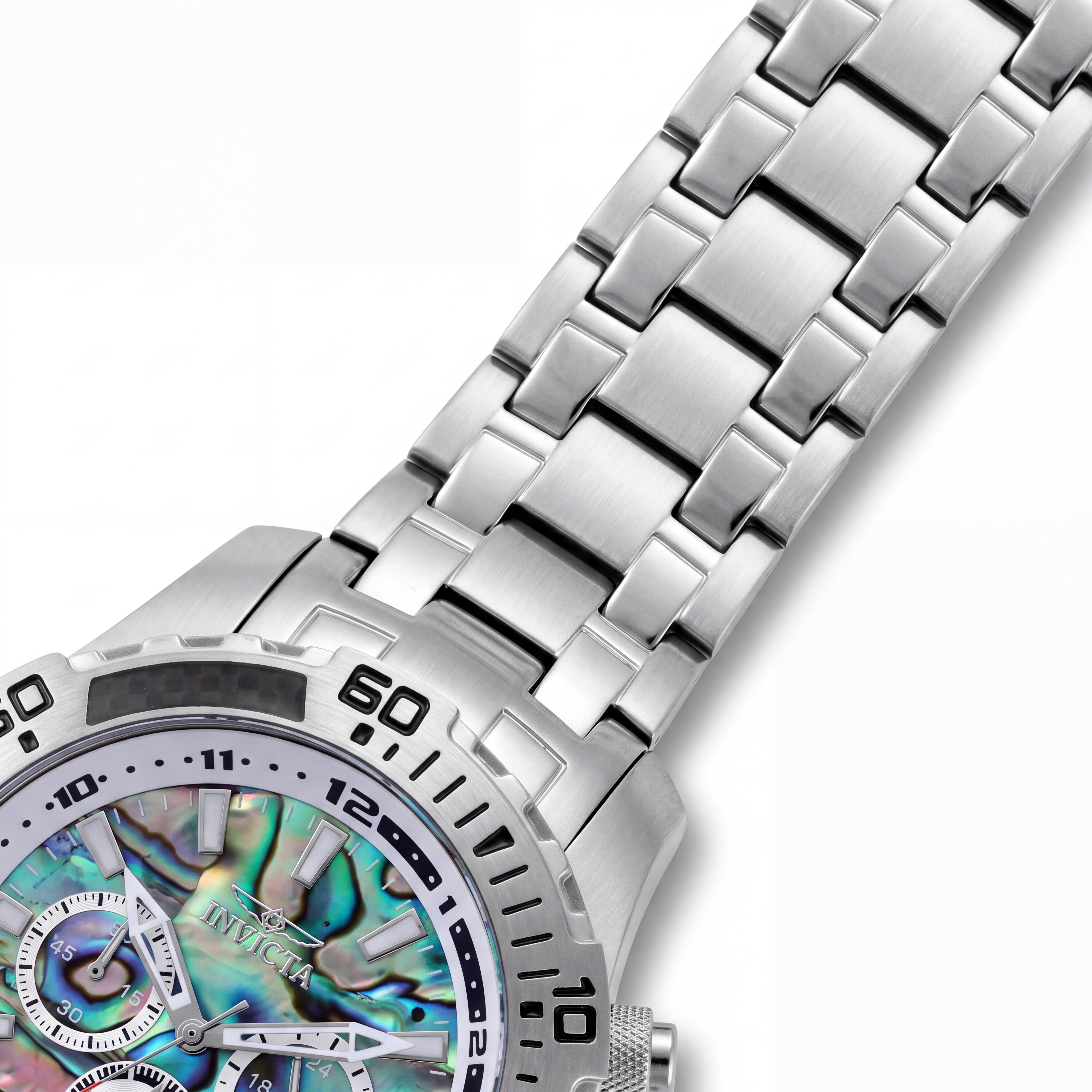 Invicta Pro Diver - SCUBA 49855 Reloj de cuarzo cronógrafo para hombre de 51 mm de acero inoxidable con esfera azul, Photo 3