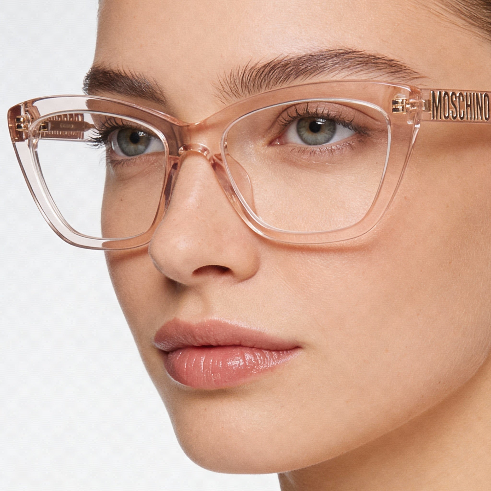Moschino Mos629 Women's Modern Nude Acetate Sunglasses 52mm, Photo 5